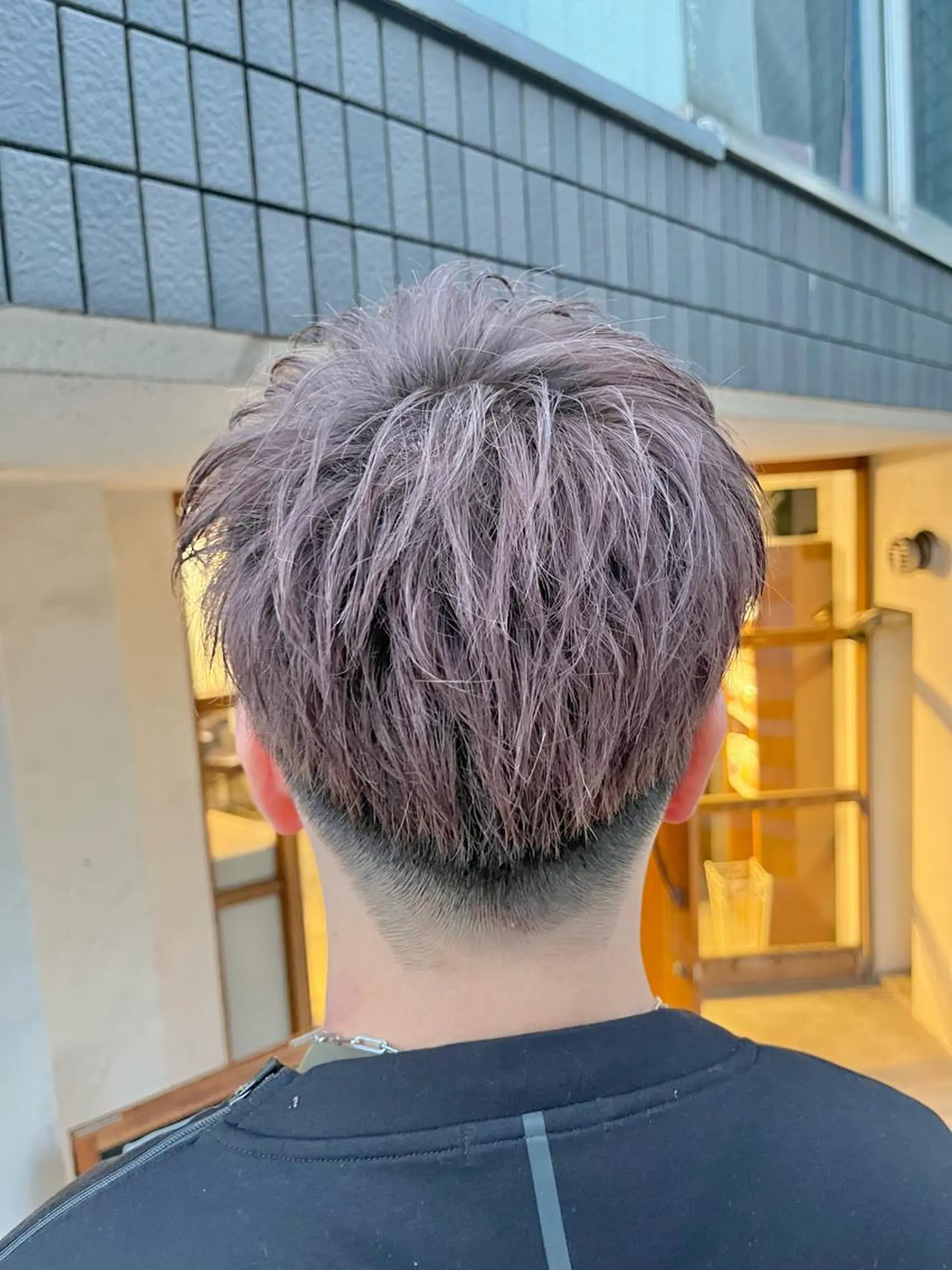 カラー メンズ ヘアカラー FUJINO RYOのヘアスタイル