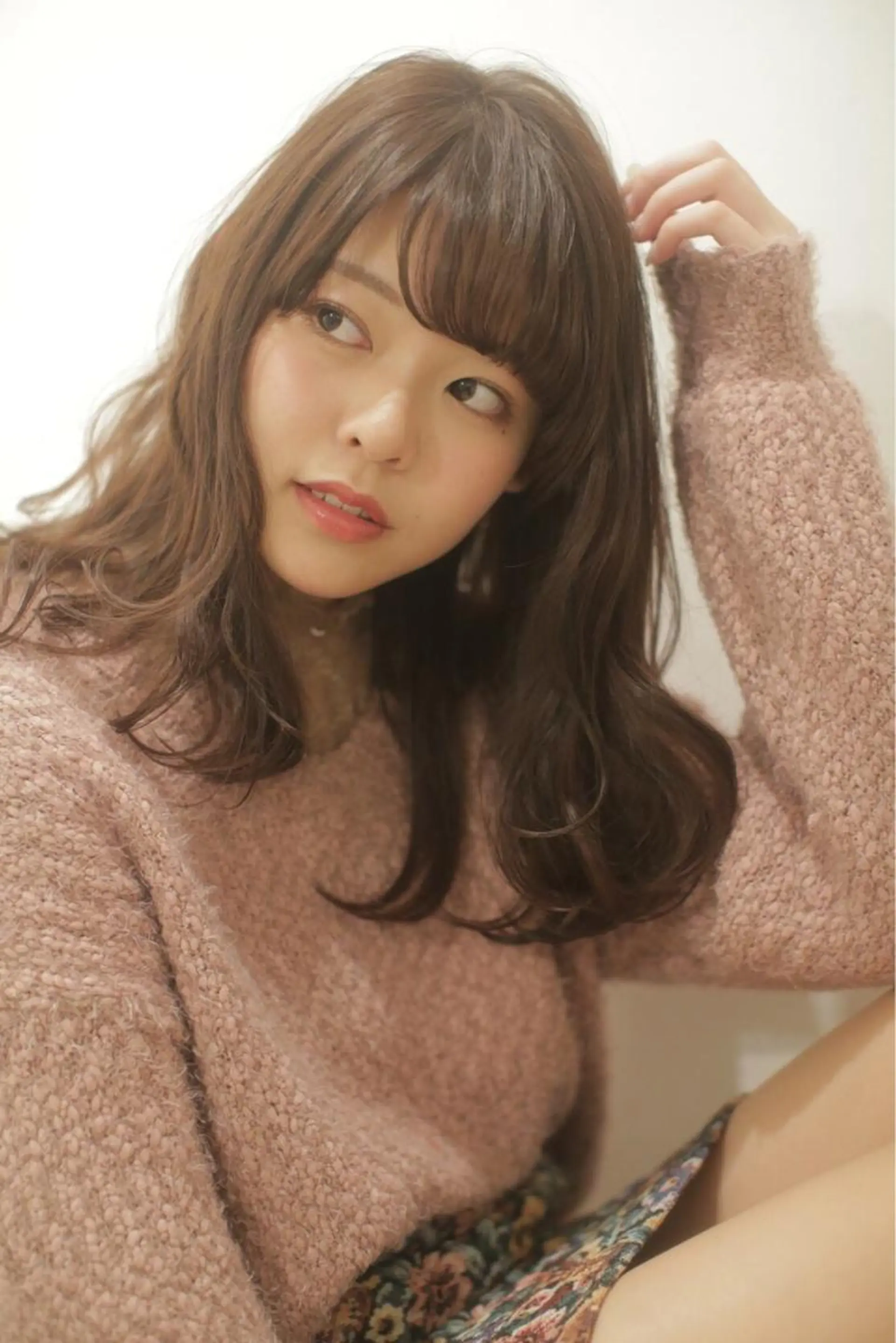 セミロング カット パーマ トリートメント 🍋似合わせ✖️ ｼｮｰﾄﾍｱ🍋早田のヘアスタイル