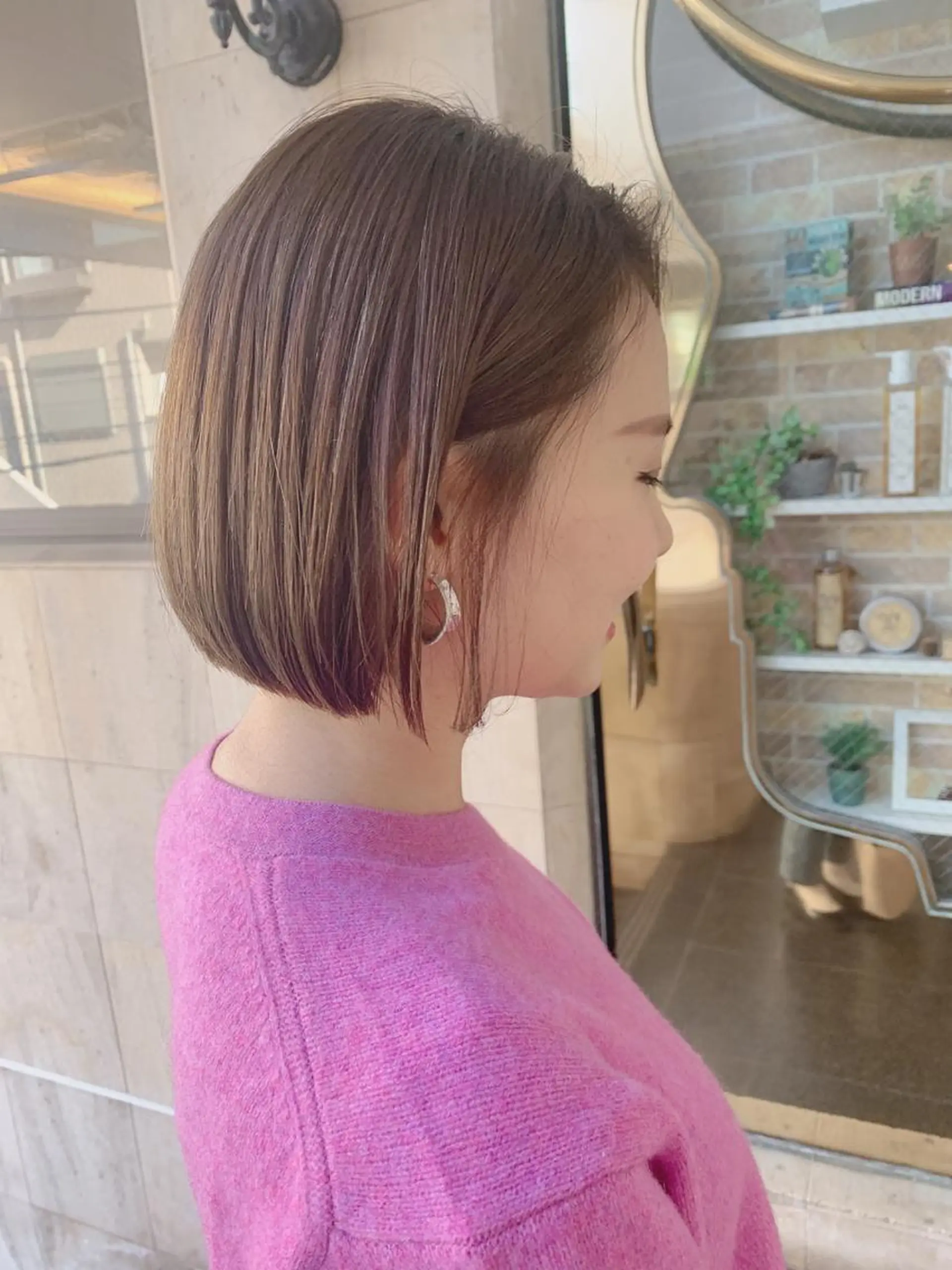 ショート カット ヘアカラー トリートメント 高橋 一矢のヘアスタイル