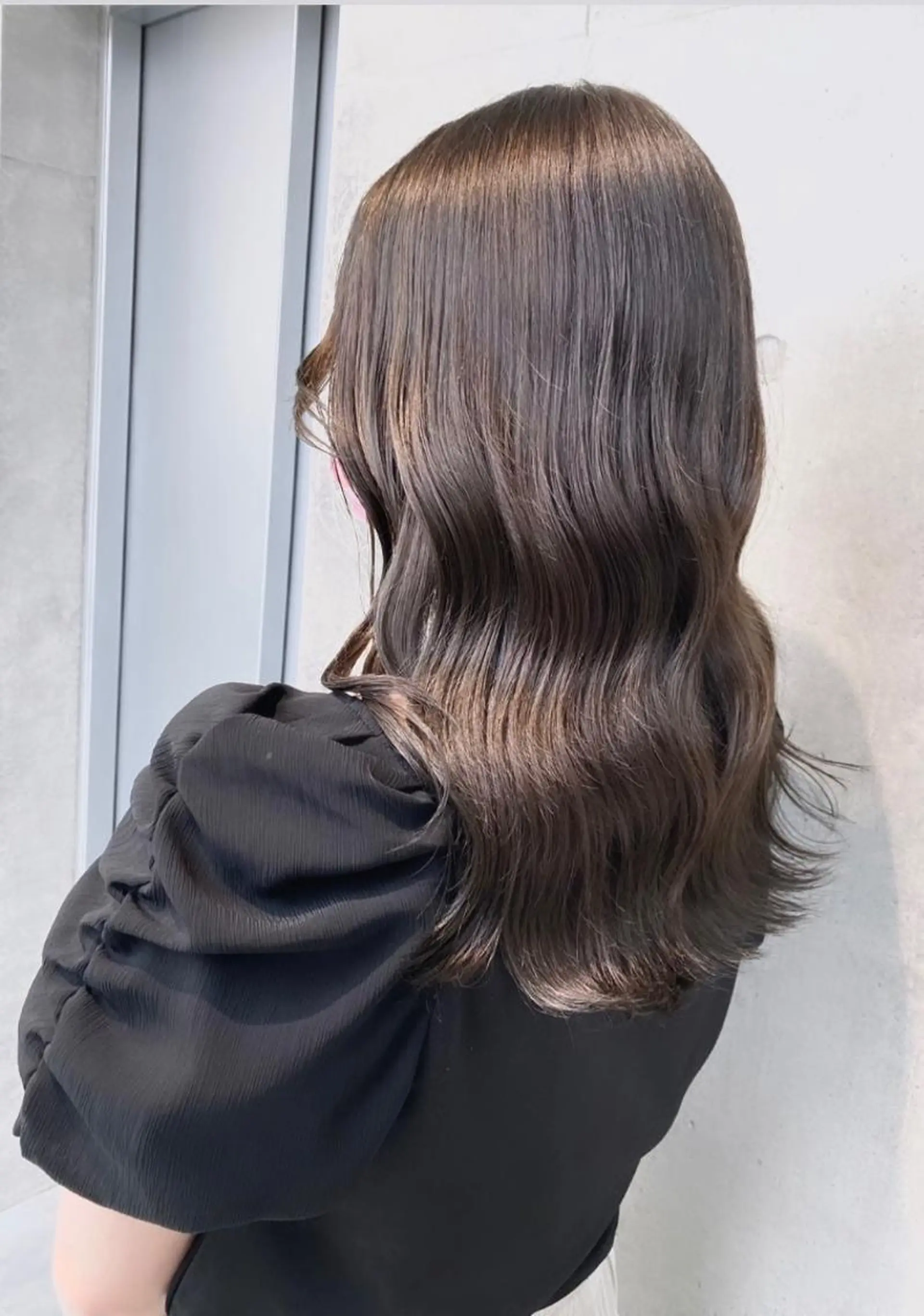 セミロング カット ヘアカラー トリートメント 🌫️大人韓国ヘア 🌫️naoyaのヘアスタイル