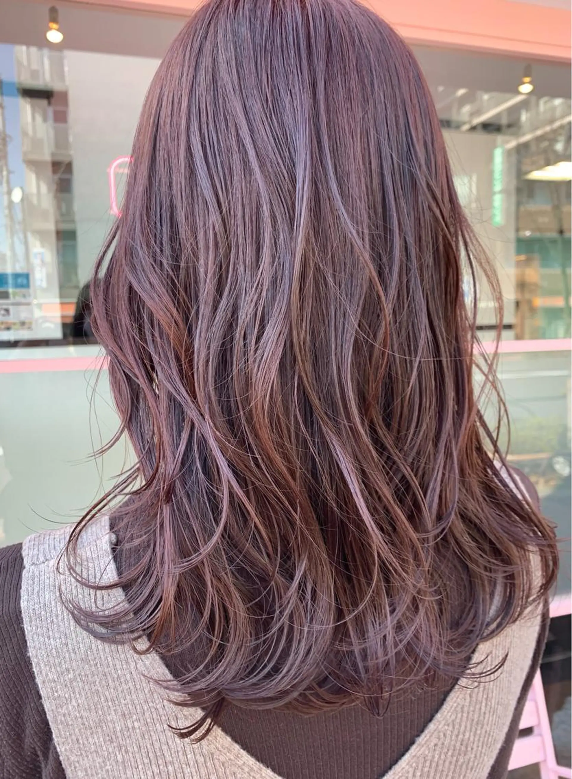 ロング カラー irwi所属・Ebihara Satomiのヘアスタイル