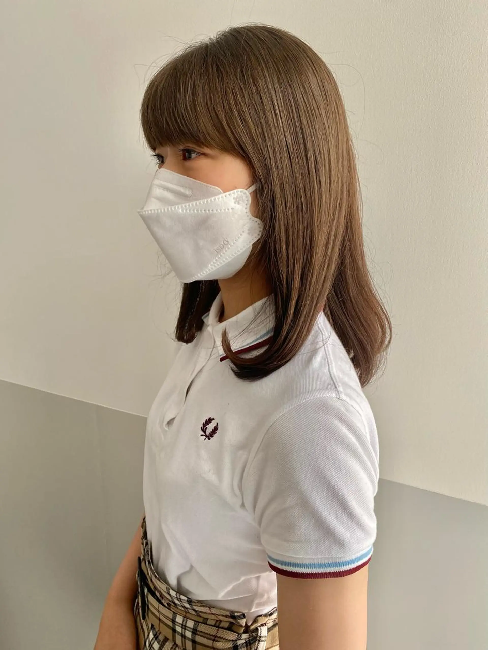 セミロング カラー ブラウンカラー モカブラウン カット ヘアカラー トリートメント ヘッドスパ SALOWIN銀座VORT所属・小林 佳祐のヘアスタイル