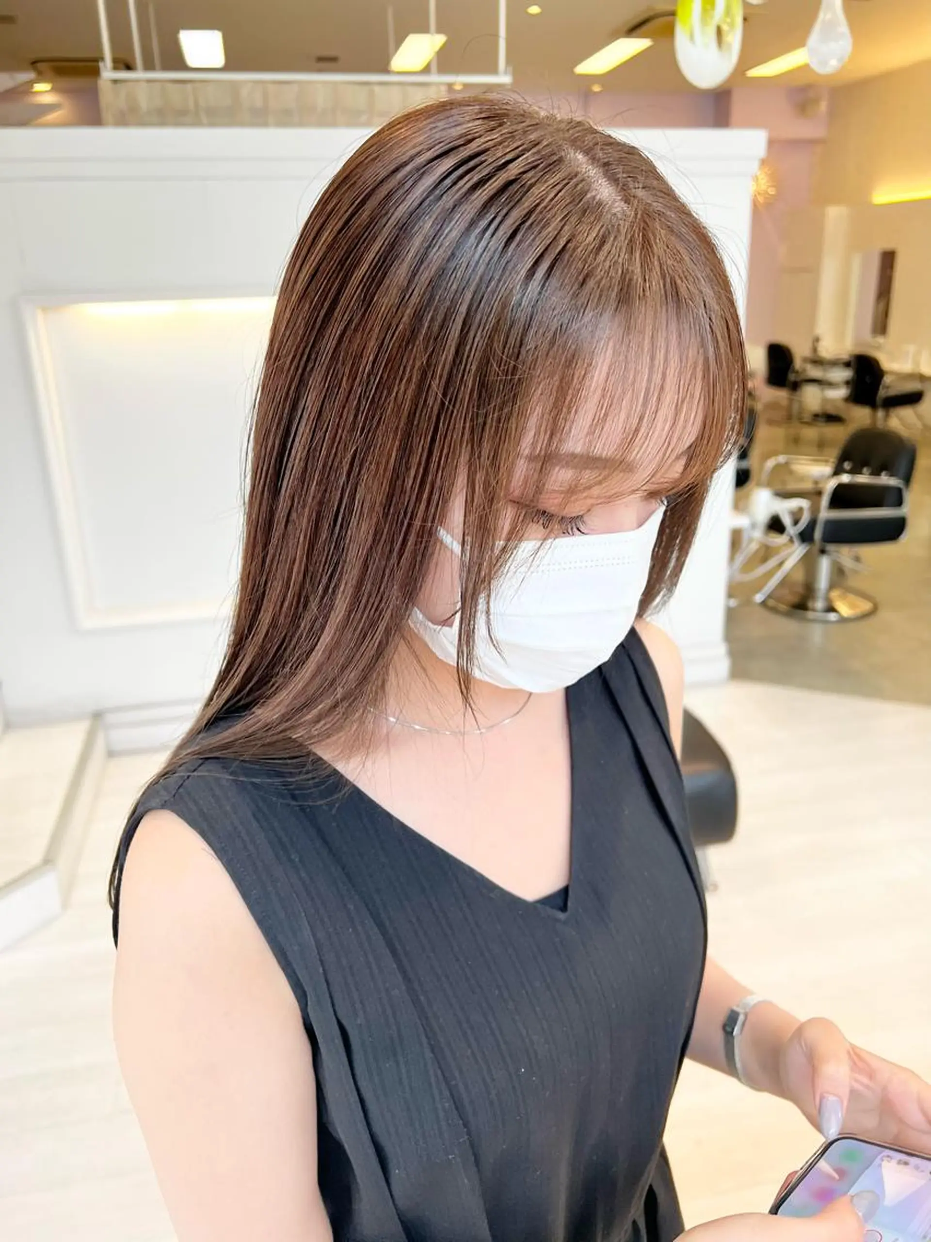 カラー ヘアカラー ParveMix /  相馬 さくらのヘアスタイル