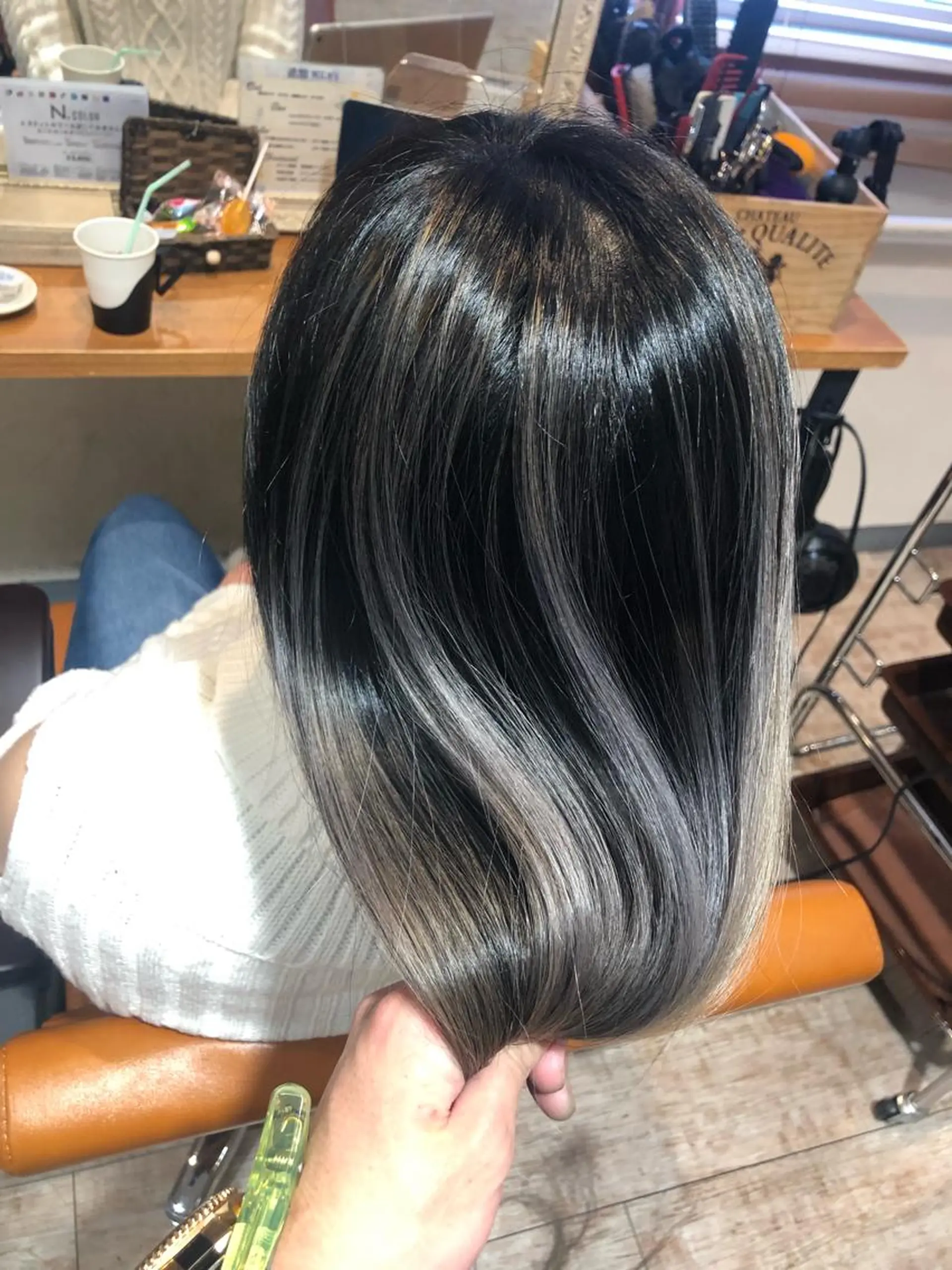 ロング カラー olino 【オリノ】西田辺のヘアスタイル