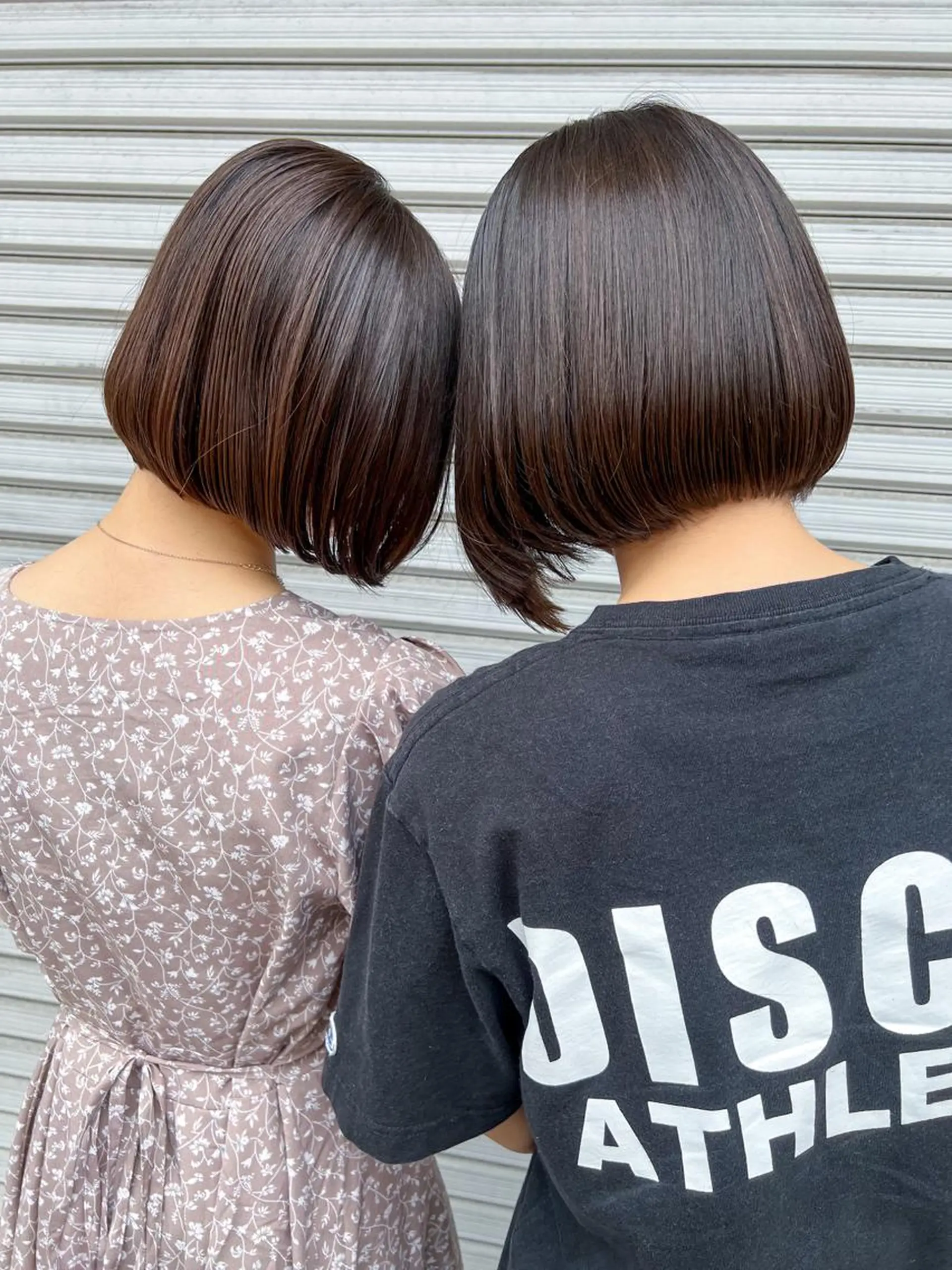 ショート カラー ボブ カット 髪質改善、エクステ 山口卓哉のヘアスタイル