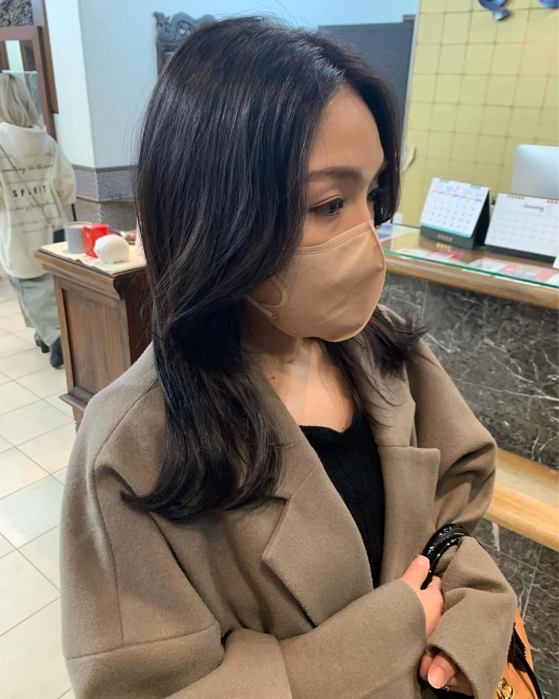 セミロング ボブ くびれヘア 似合わせ先生 カズさんのその他イメージ