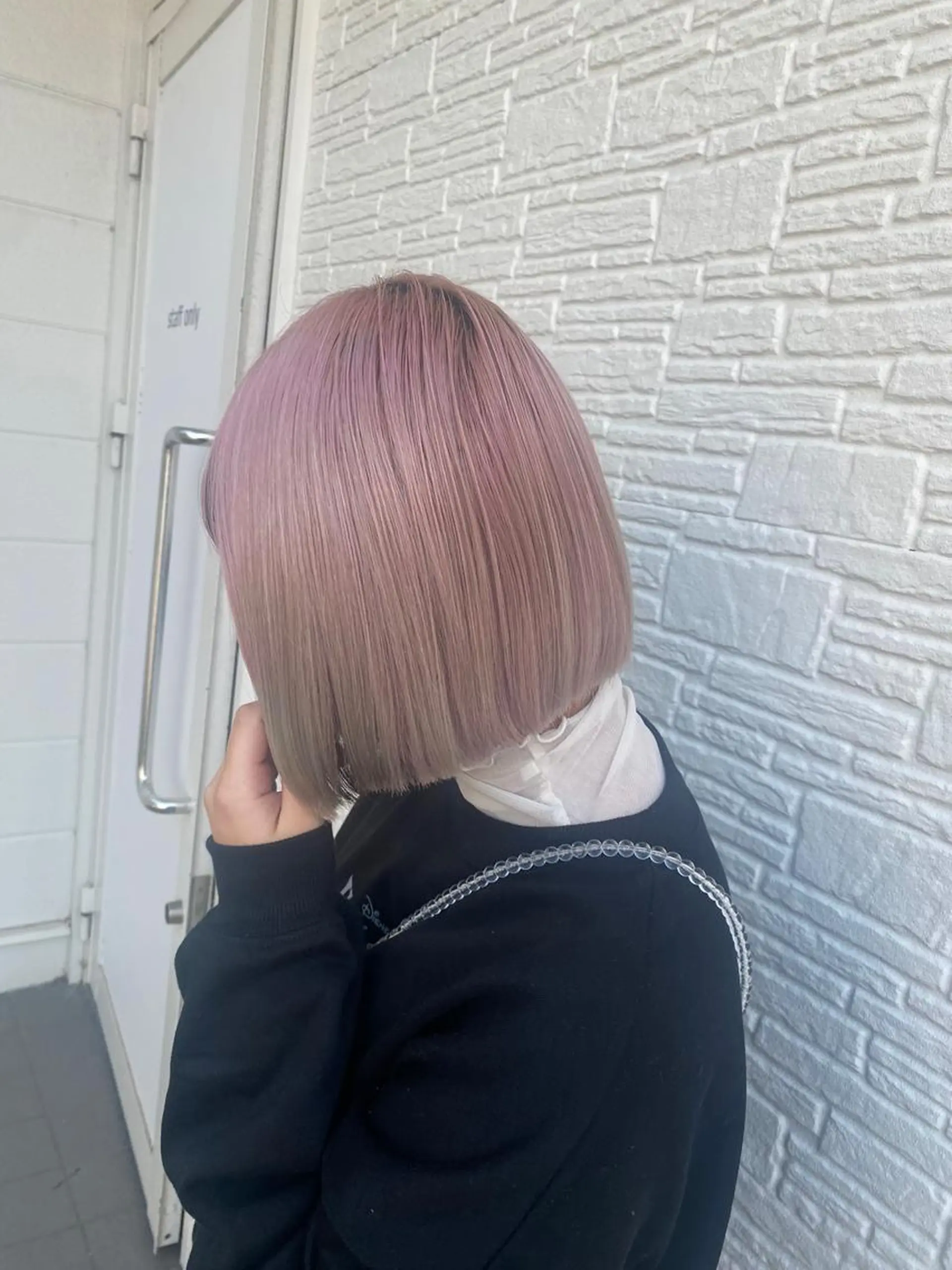 ショート カット ヘアカラー トリートメント 鹿児島 聖来のヘアスタイル