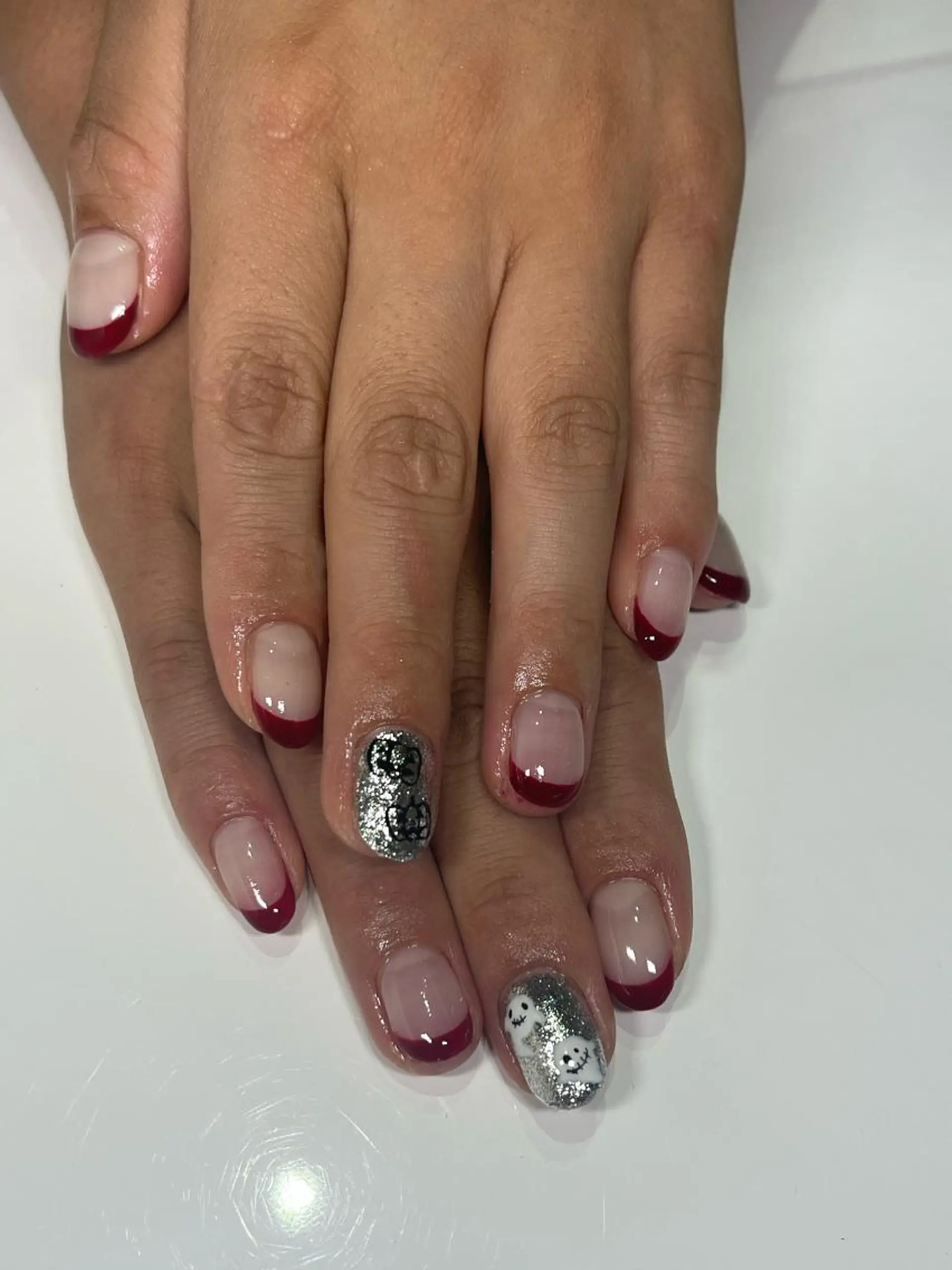 ネイル アートネイル フレンチネイル Ribbon佐野店 小泉のネイルデザイン