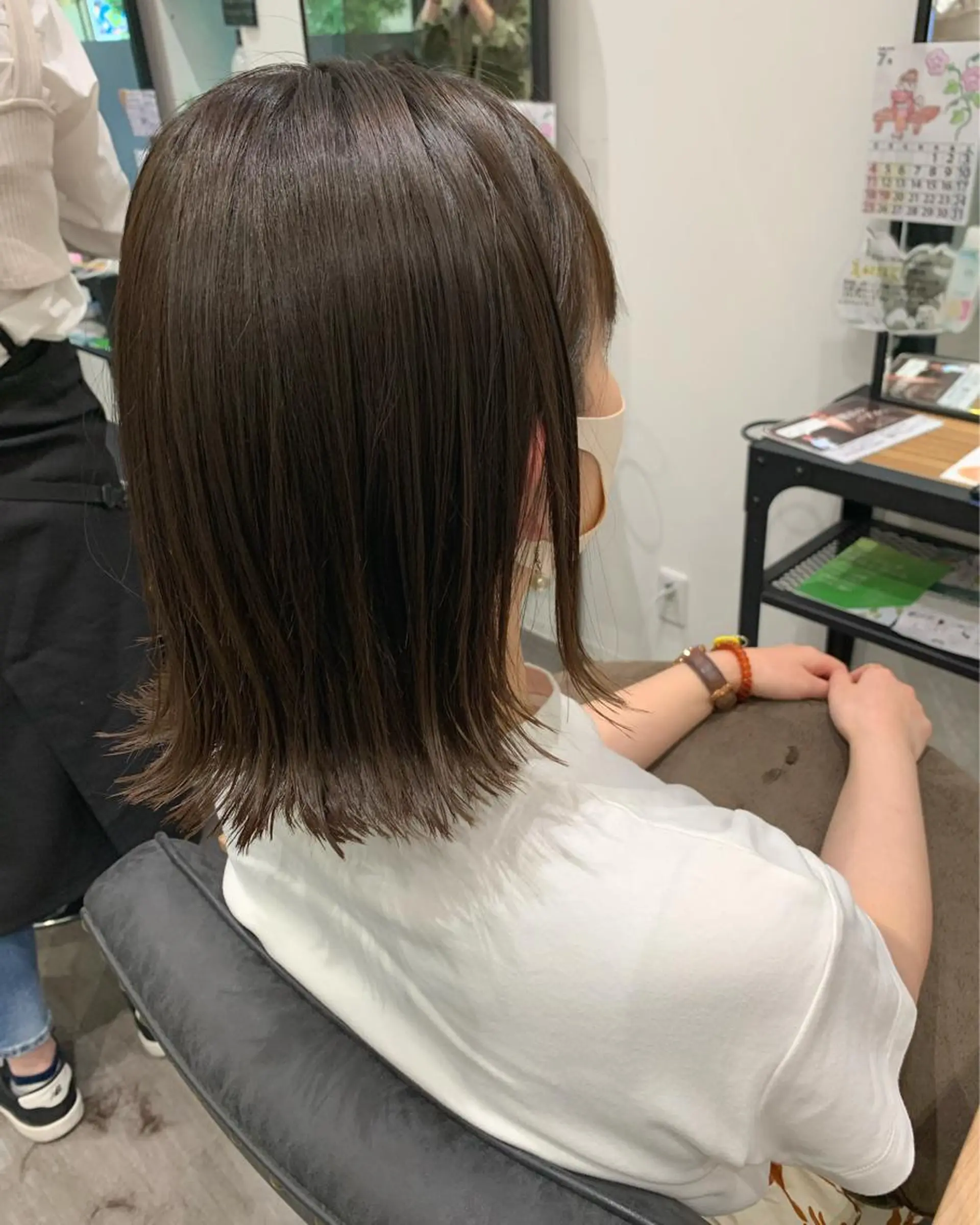 ミディアム 【酸性ストレート】 宮下和明のヘアスタイル