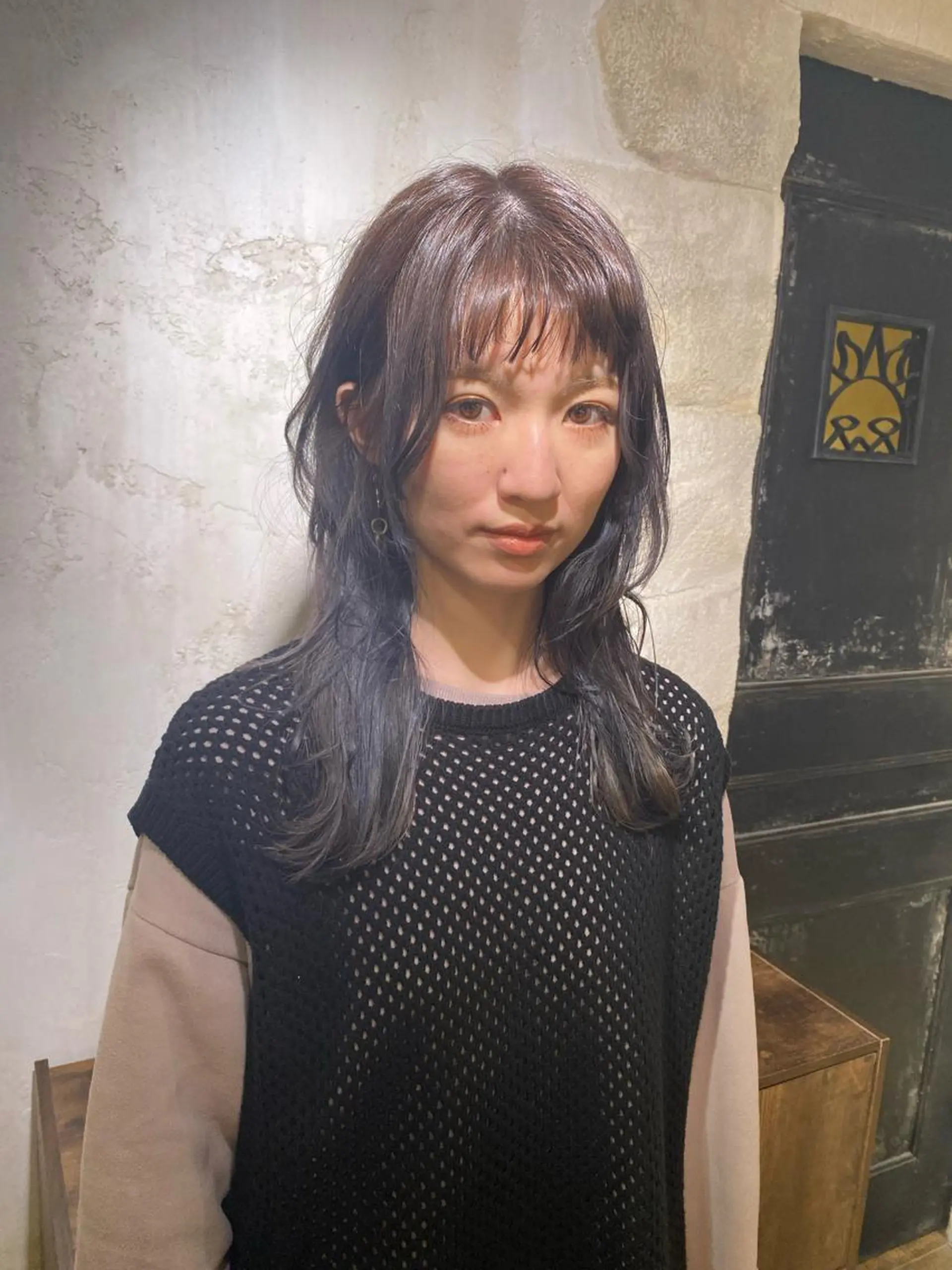 ロング カラー カット ヘアカラー トリートメント Reir_吉祥寺 バンレイカのヘアスタイル