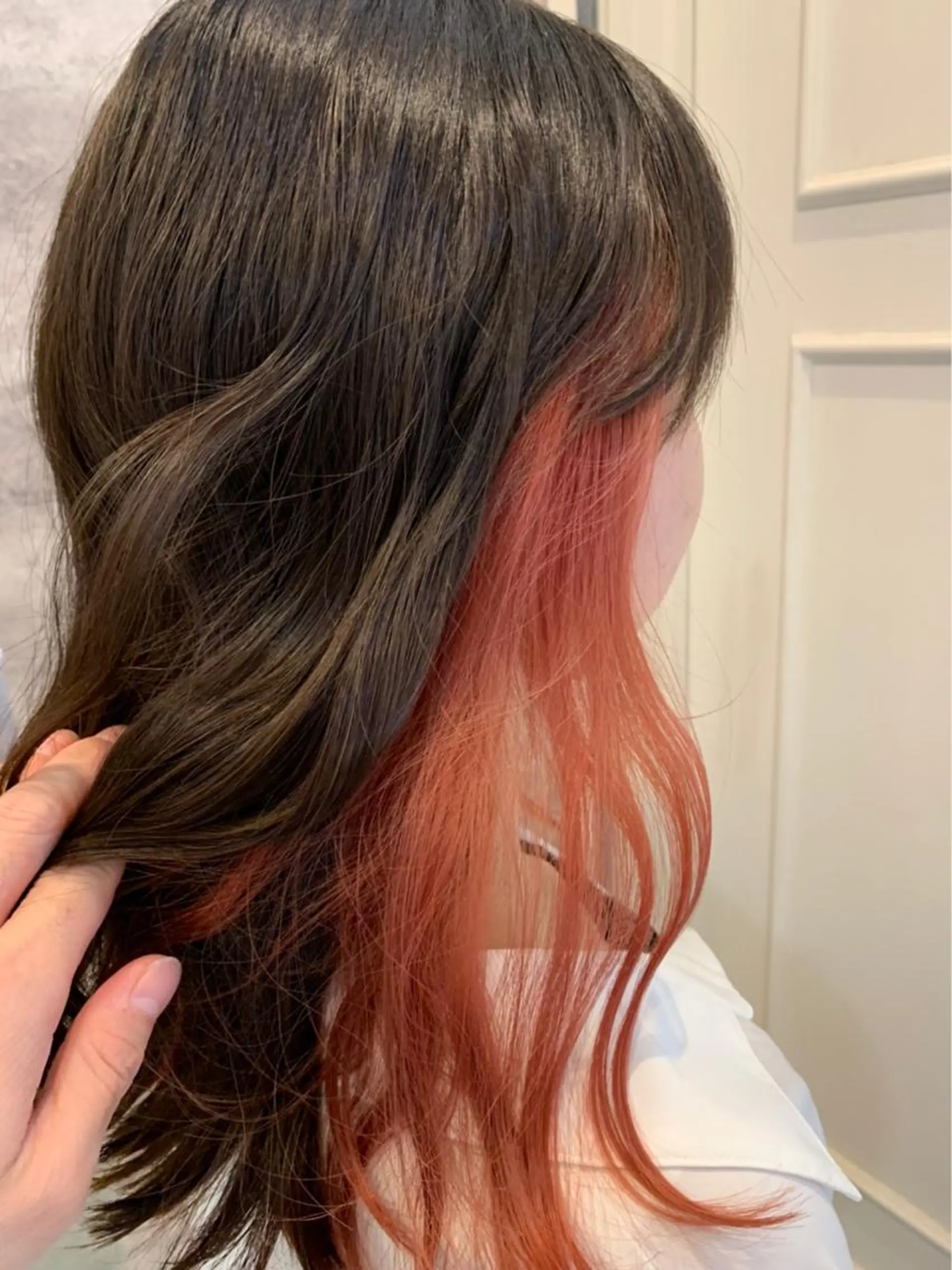 ミディアム カラー ベージュカラー カシス ピンクカラー 🫟Blanco🫟 Color&Careのヘアスタイル