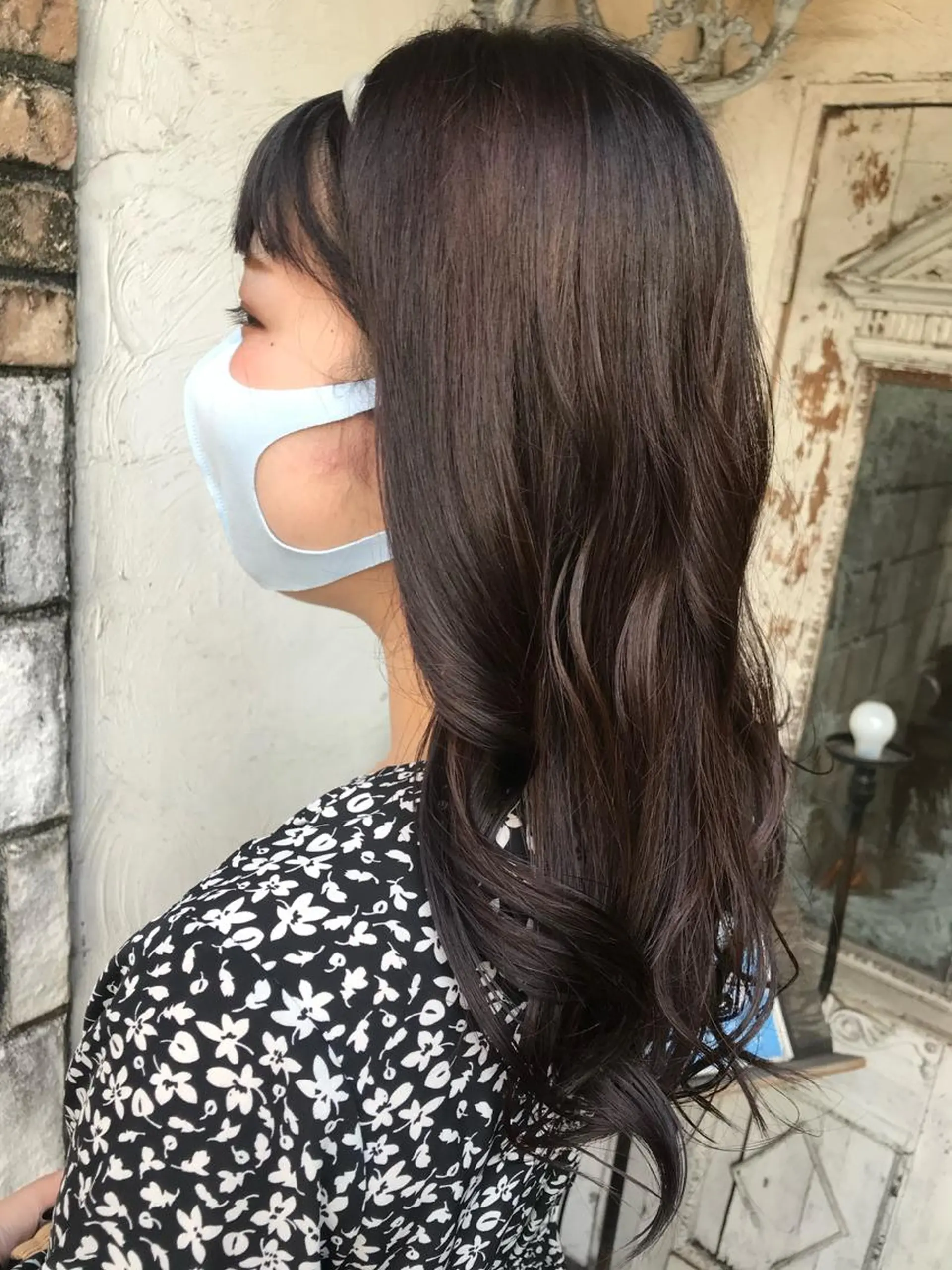 ロング カラー パーマ お任せヘア☘️☘️ 及川渚のヘアスタイル