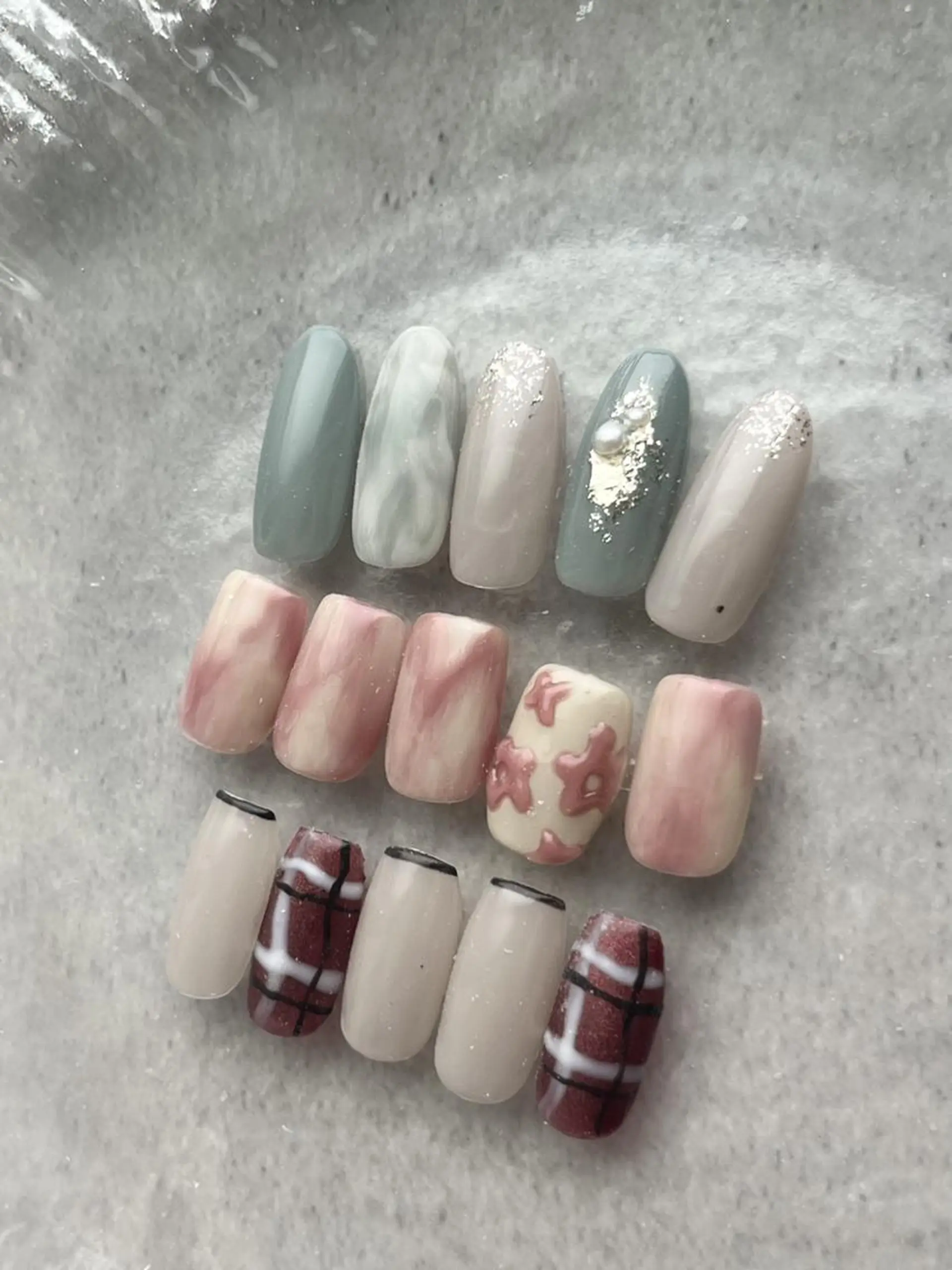 ネイル 春ネイル Ray. Maayaのネイルデザイン