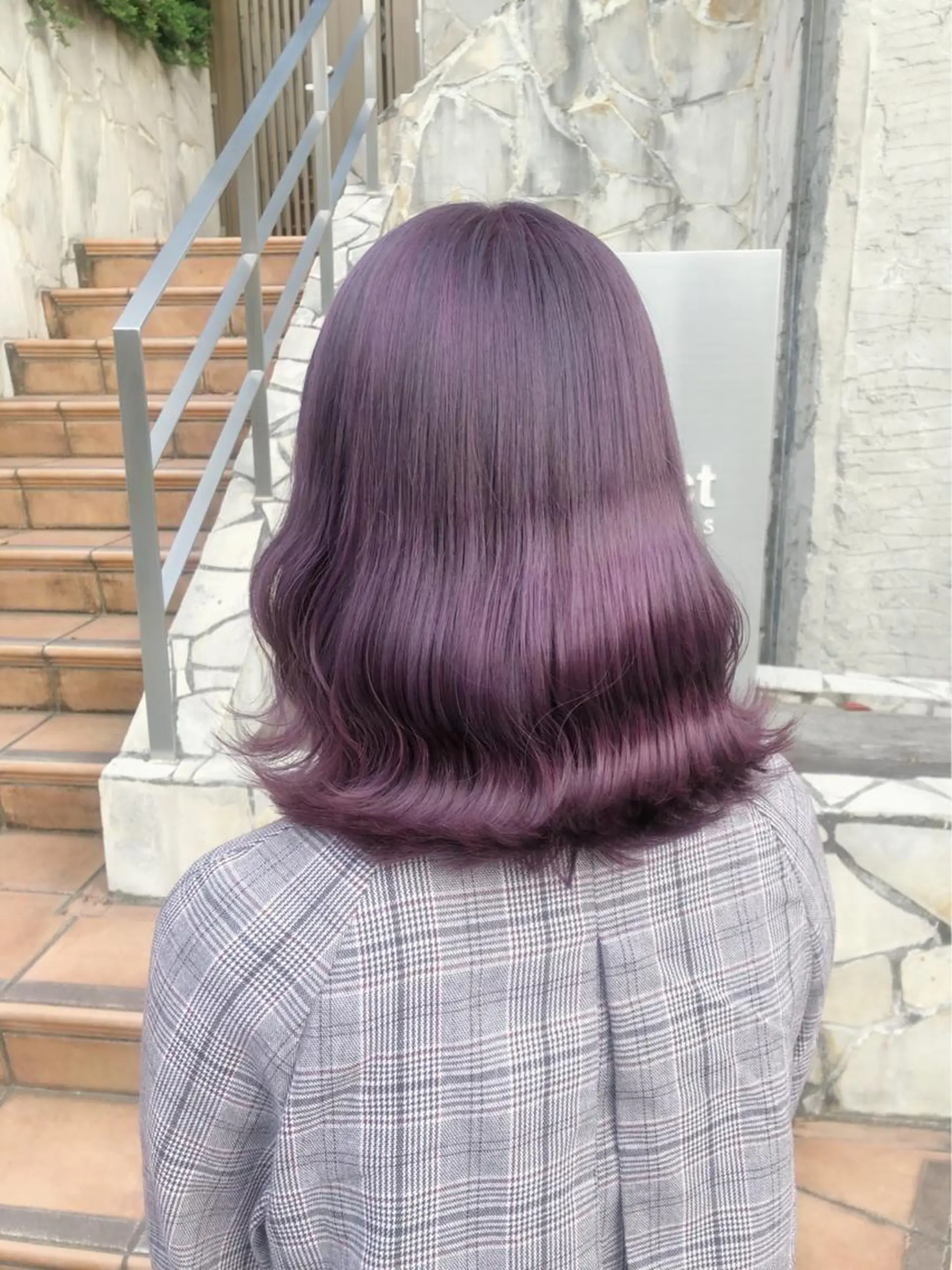 ミディアム カラー アッシュ ベージュカラー ブリーチ ダブルカラー グレージュ 韓国ヘア特化💍 tiam💍ブリーチのヘアスタイル