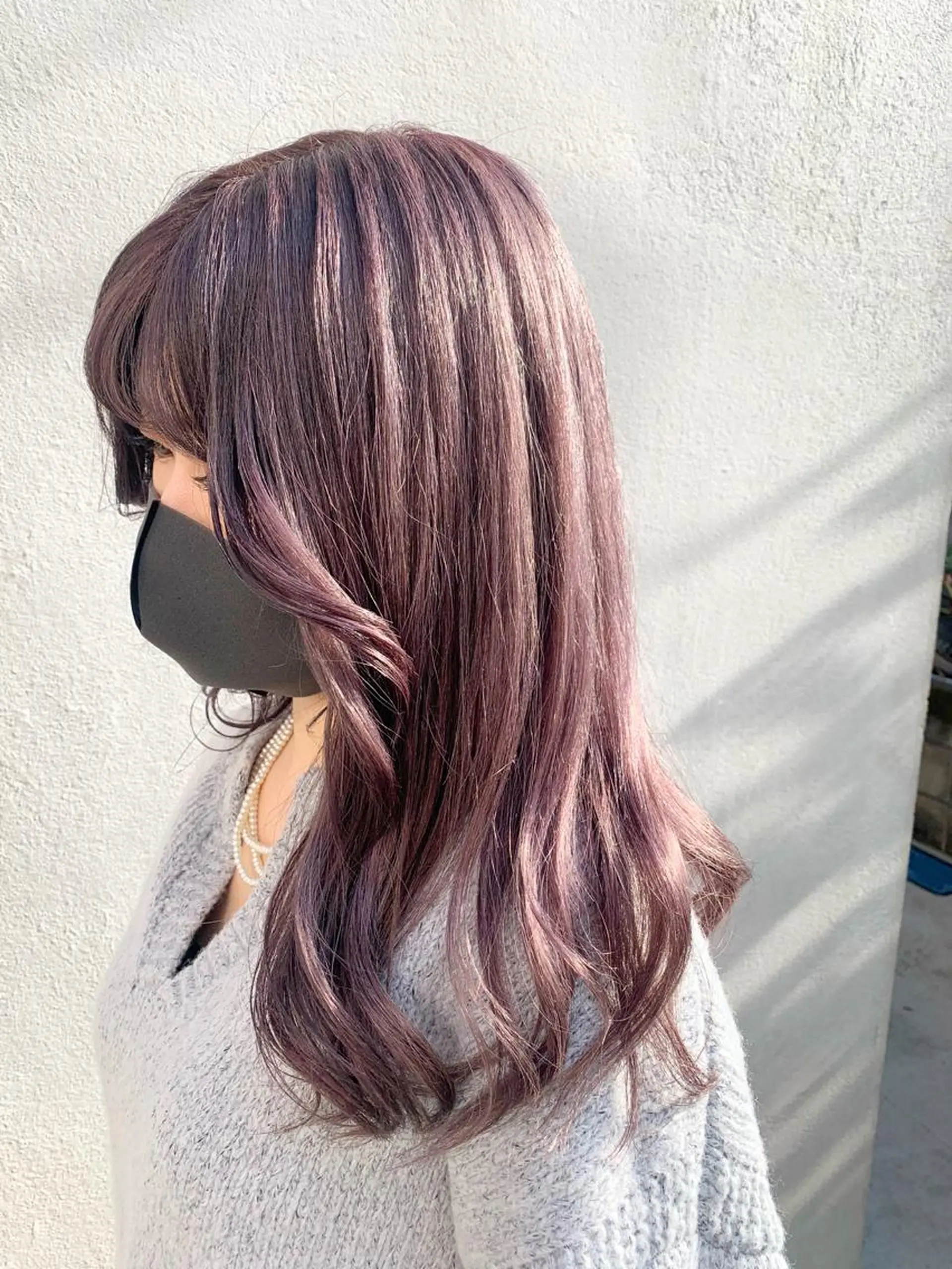 ロング カラー 透明感 カラー🌿KANTAのヘアスタイル