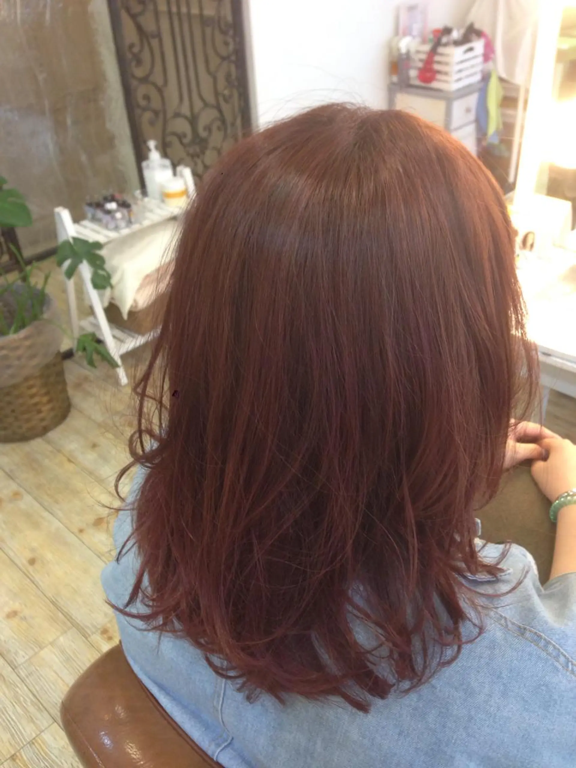 カラー ラベンダーカラー ラベンダーピンク ピンクカラー 小倉 聖也のヘアスタイル