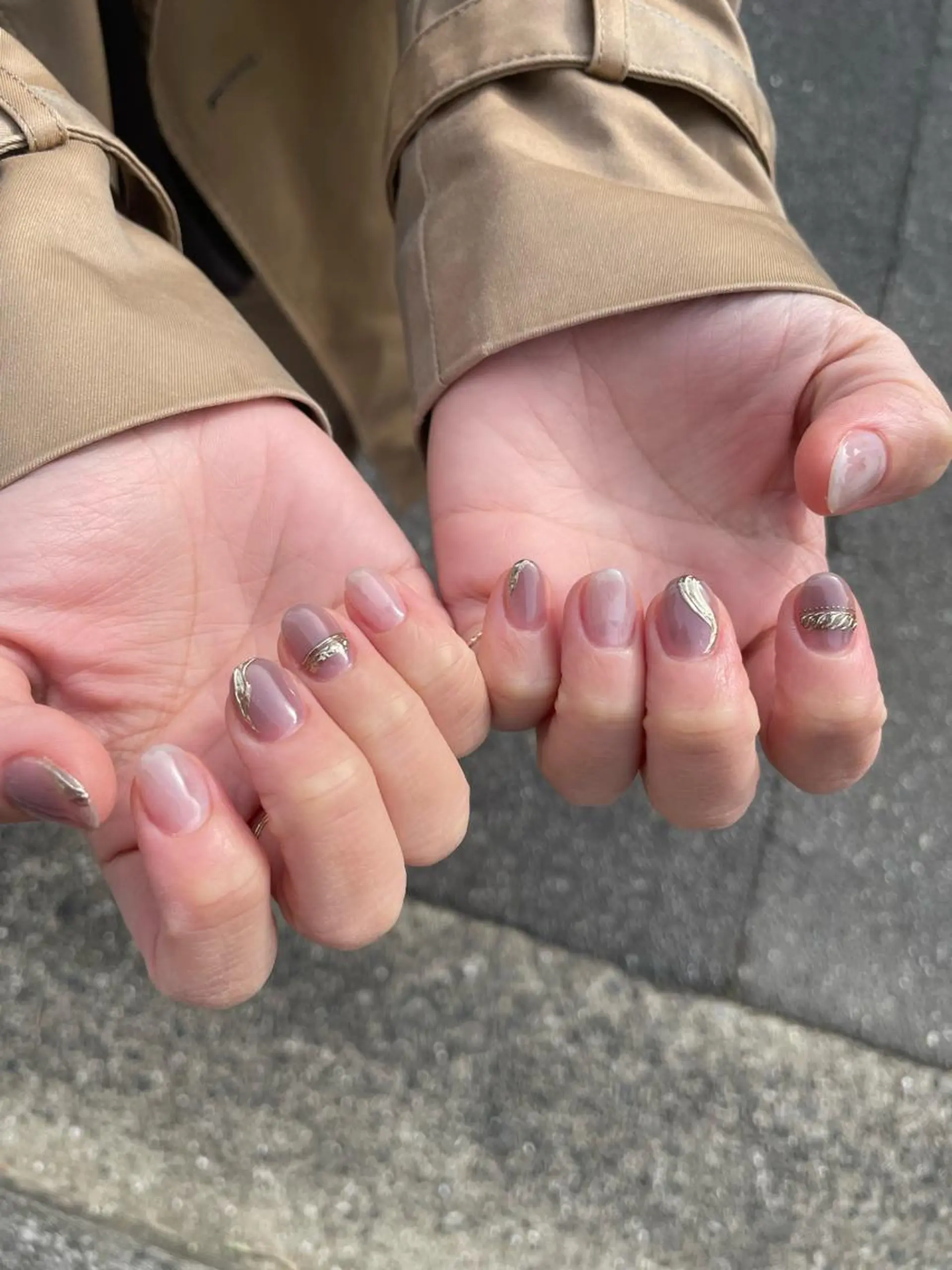 ネイル ハンドネイル ハンドケア 岩山 直子のネイルデザイン