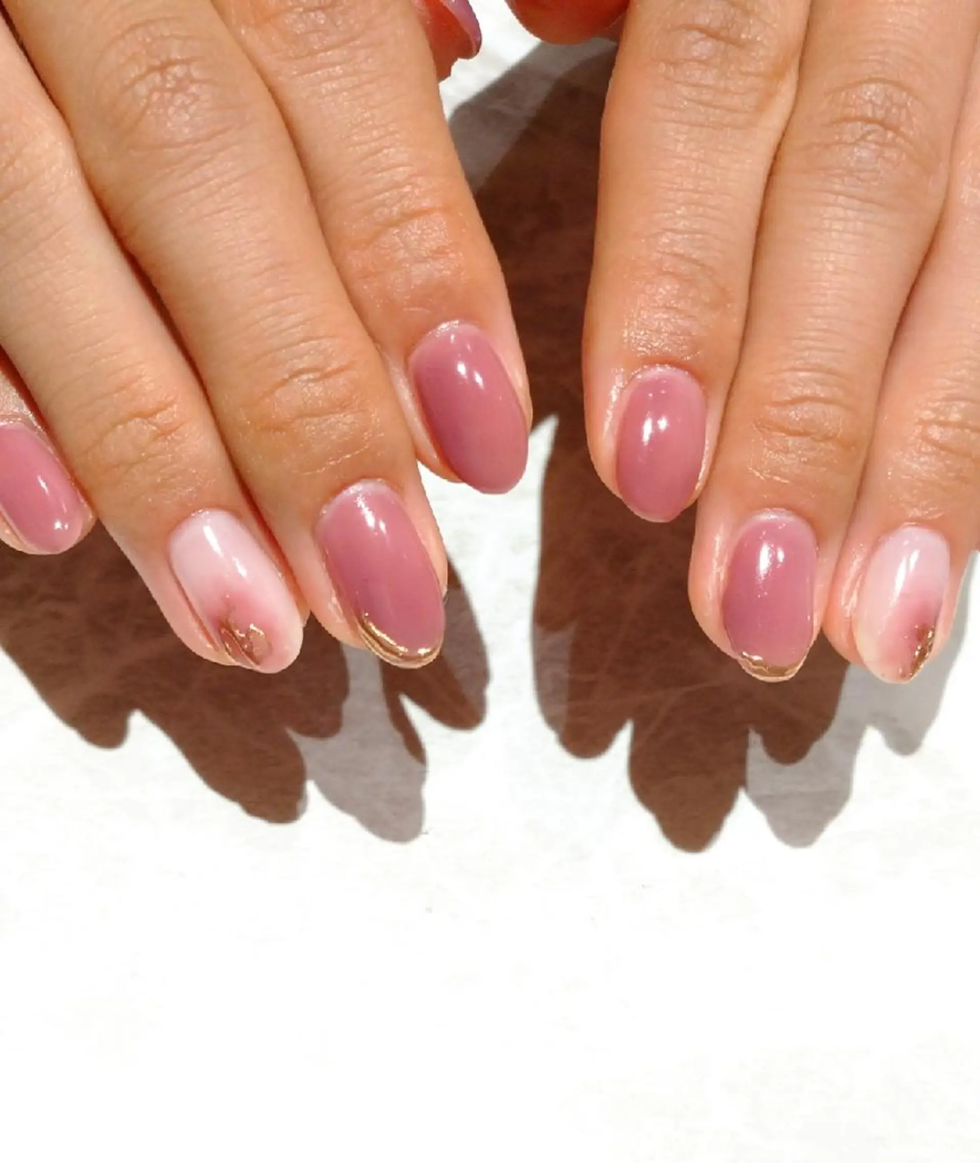 ネイル シンプルネイル ハンドネイル 會田 瑠衣のネイルデザイン