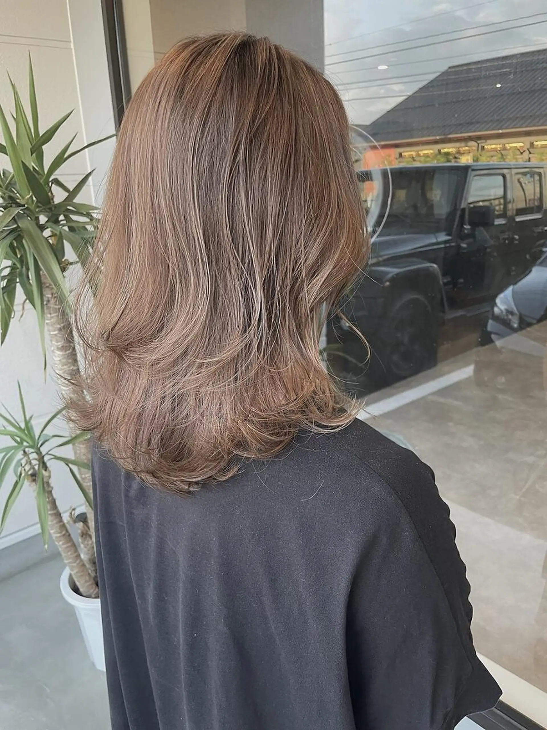 カラー ブリーチ ダブルカラー ブリーチなしカラー 米倉 一輝のヘアスタイル