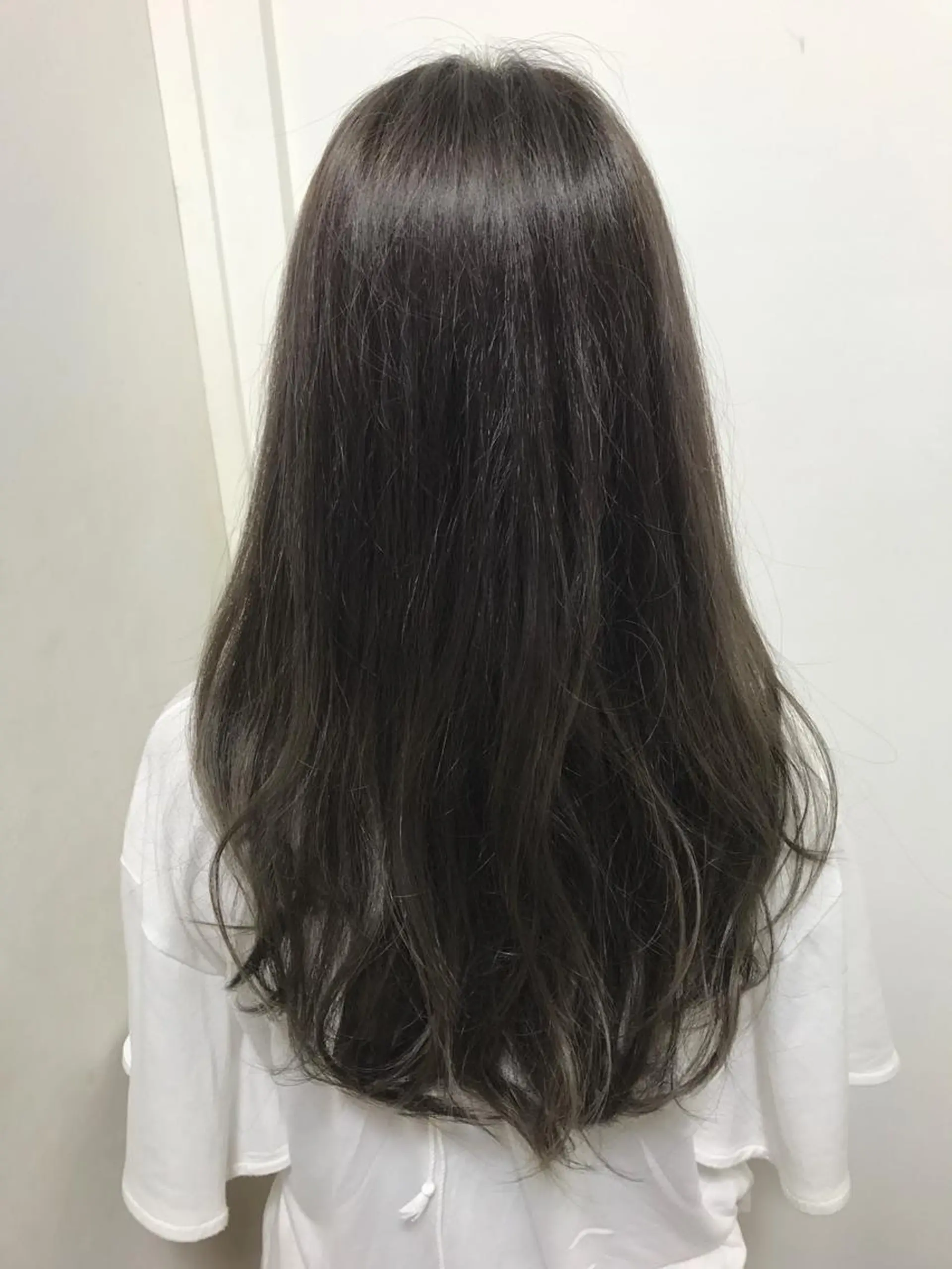 ロング カラー ラベンダーカラー チヒョ🦋 韓国hair🇰🇷のヘアスタイル