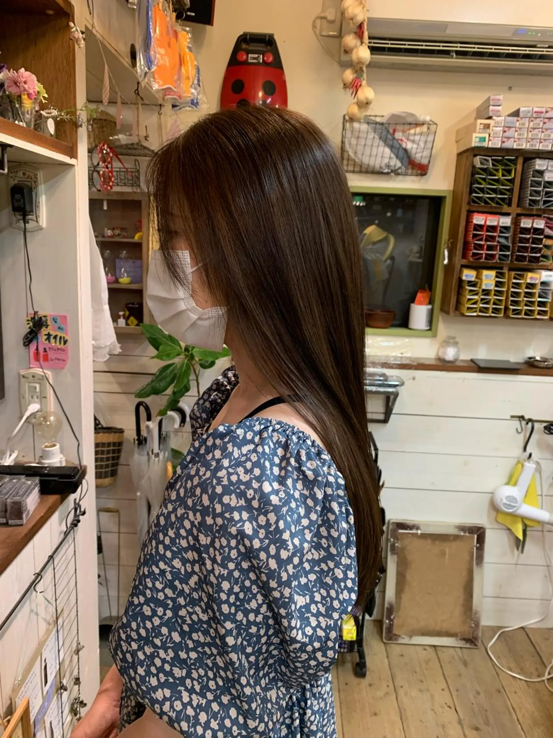 ロング ハイライト “ととのう”ヘッドス パ🌿本多麻亜優のヘアスタイル