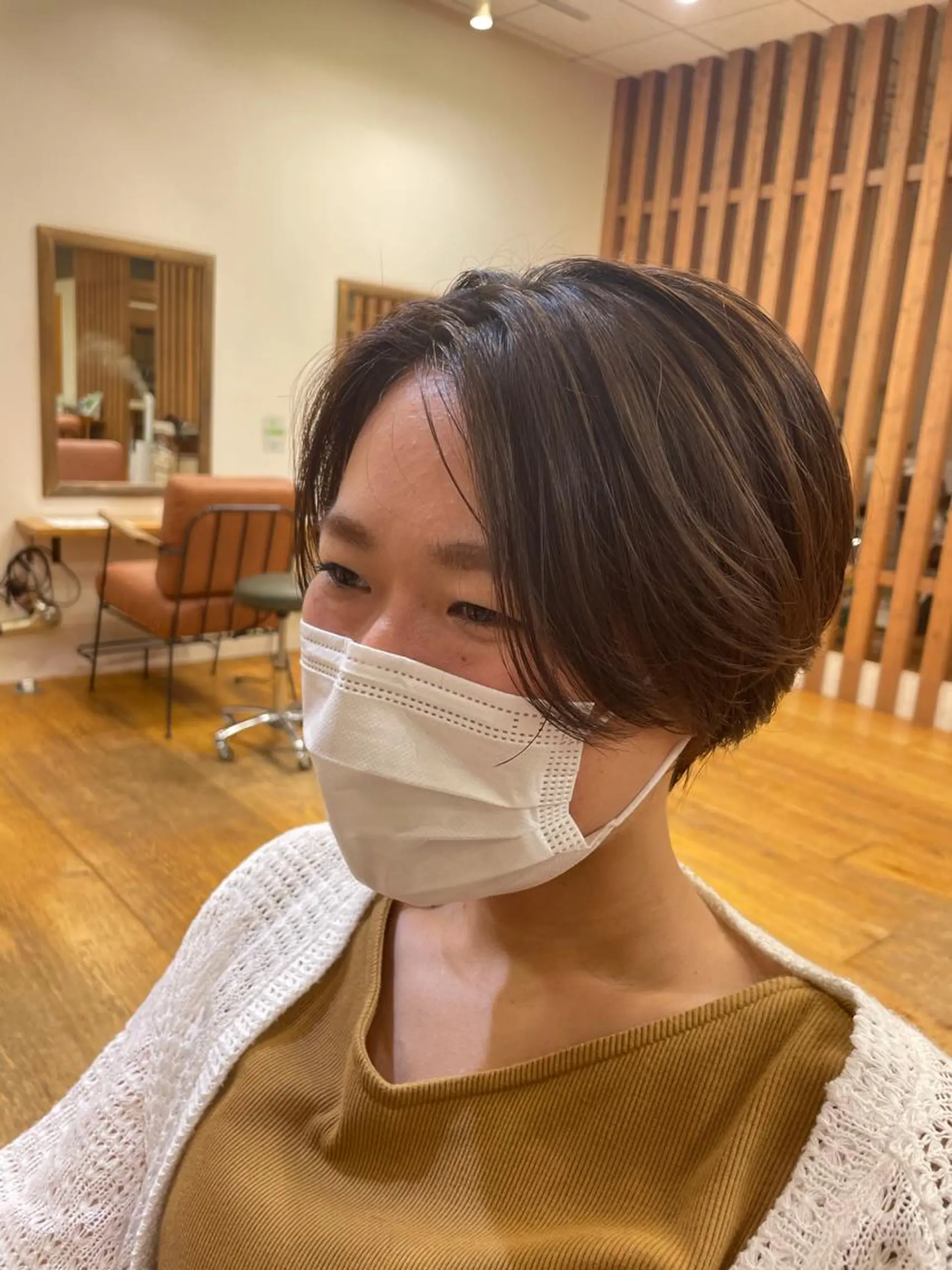 ショート カラー ボブ美容師 /馬場 翼のヘアスタイル