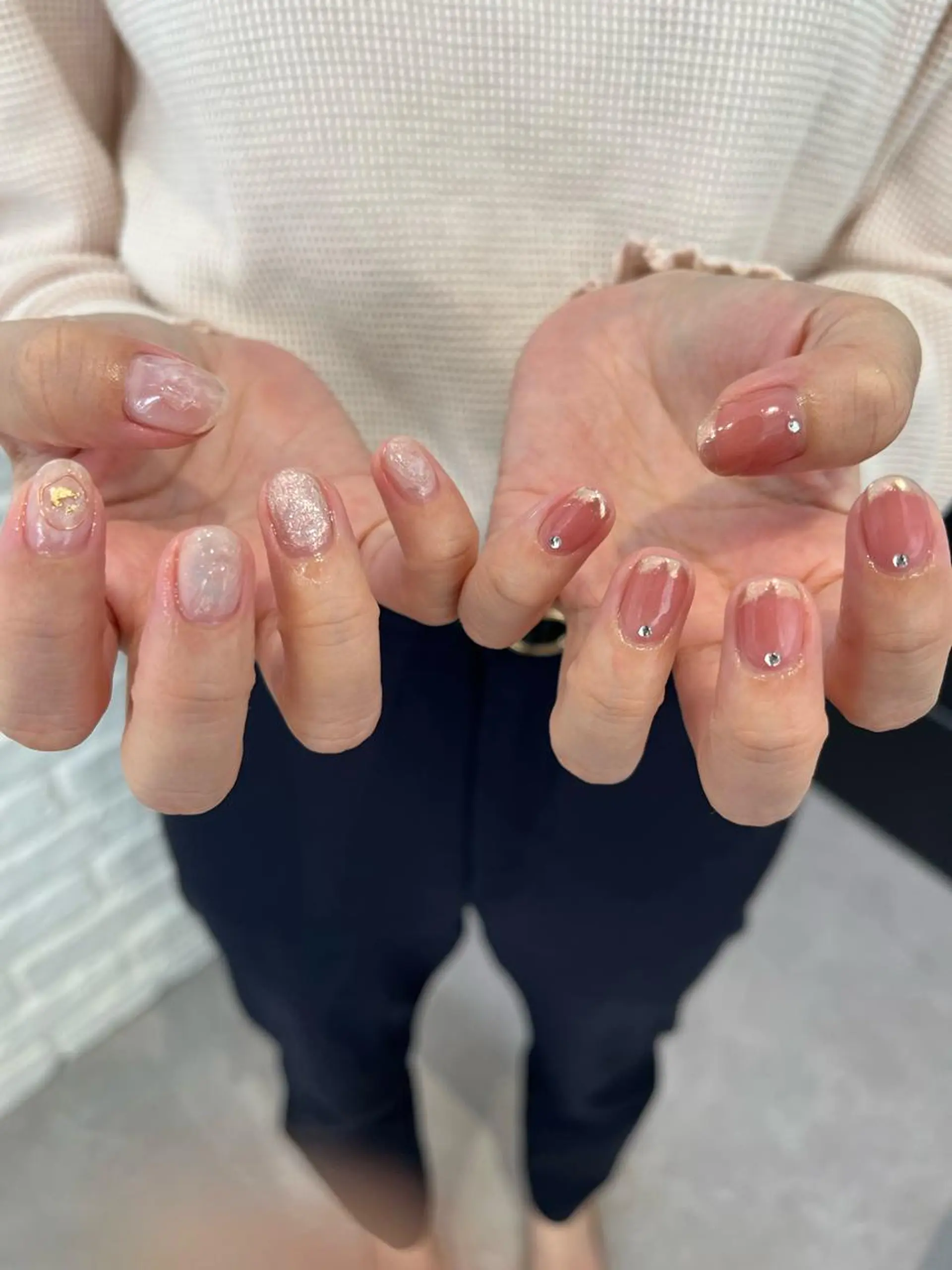 ネイル 春ネイル nail＊ runa🌻のネイルデザイン