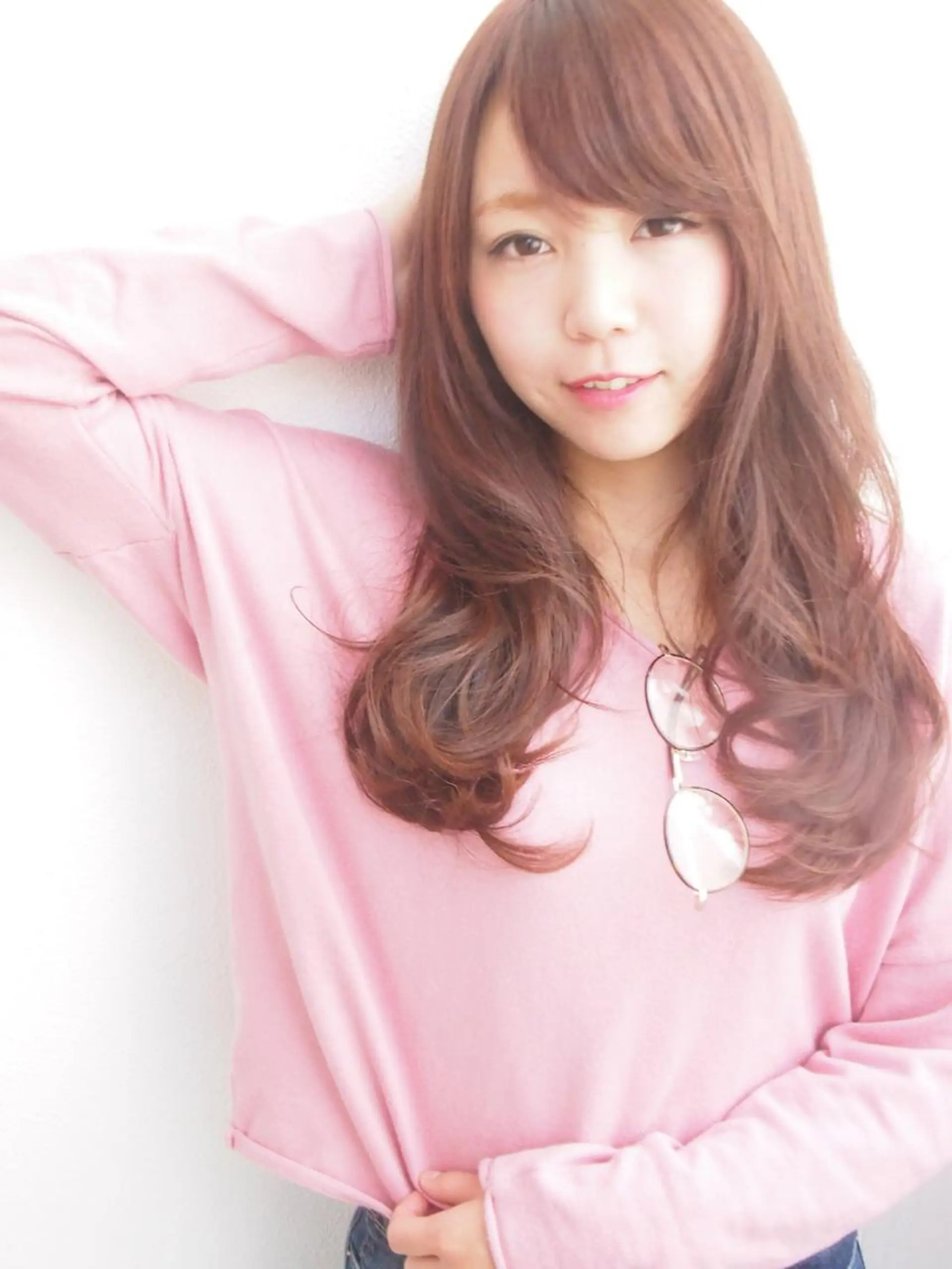 ミディアム セミロング ロング カラー パーマ ヘアアレンジ 美容室tuuli 大名店所属・tuuli トゥーリのヘアスタイル