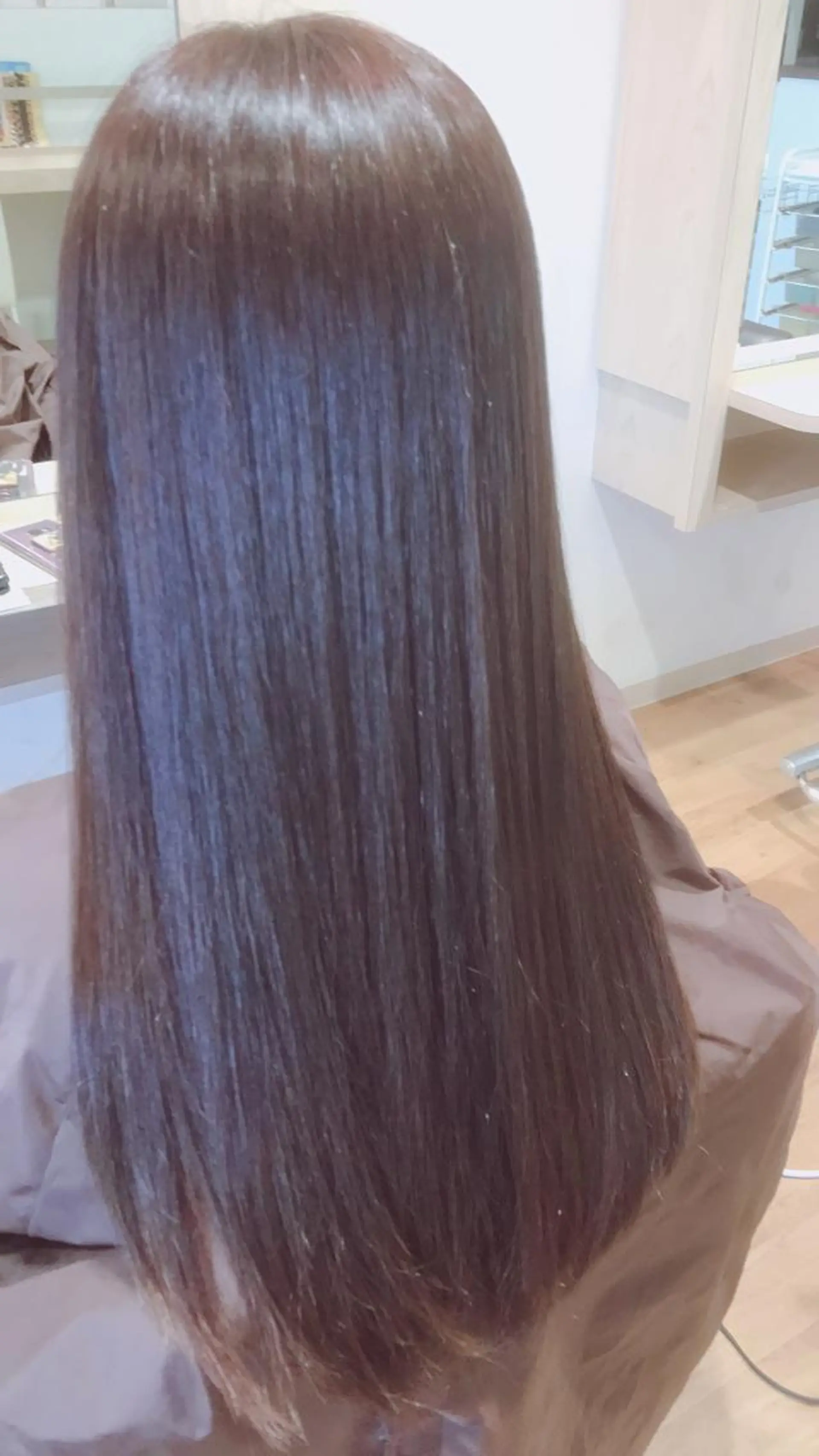 ロング 縮毛矯正 カット 縮毛矯正 トリートメント LUANA所属・石丸 智英のヘアスタイル