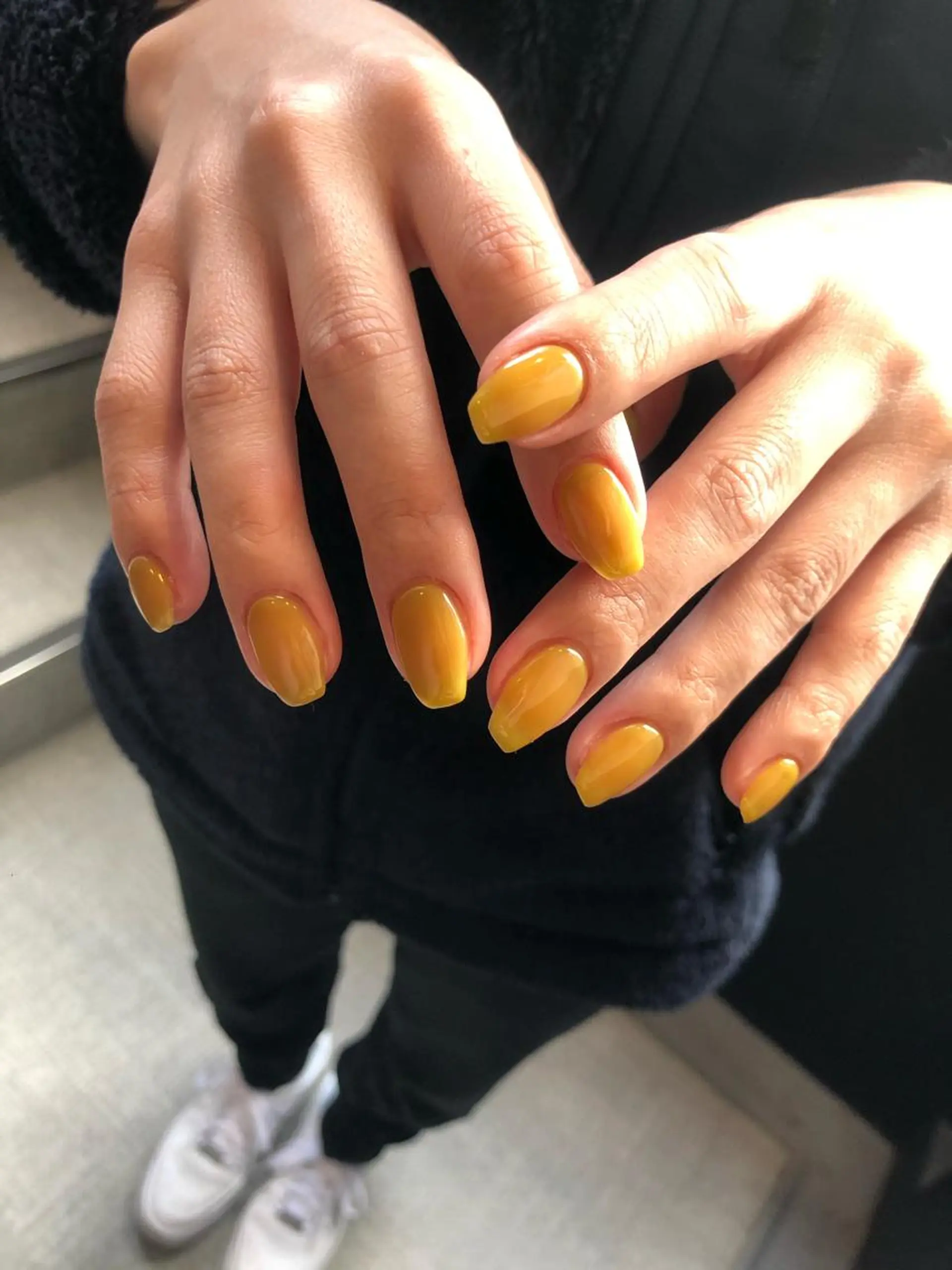 ロング カラー ヘアアレンジ キッズ ネイル マツエク・マツパ 福田 加奈のネイルデザイン