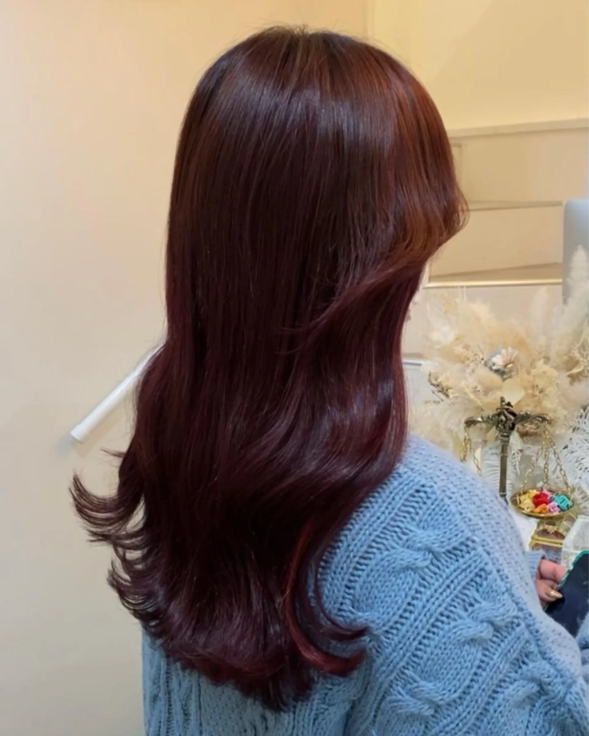ロング カラー ヘアカラー エクステ MOE🐈‍⬛🎀 エクステ/ワンホンのヘアスタイル