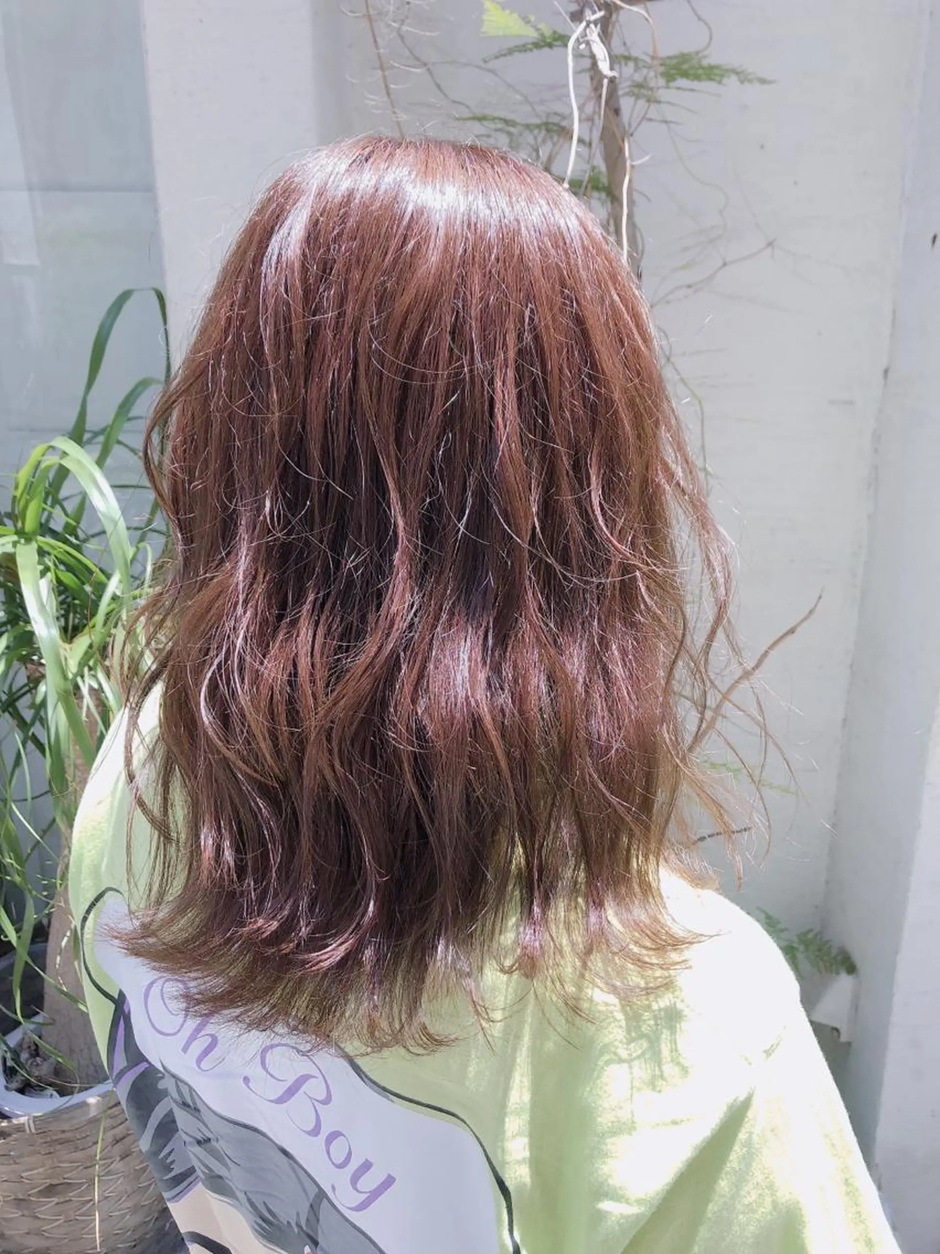 ミディアム カラー uros.所属・メンズパーマ/ エクステ🌞セナのヘアスタイル