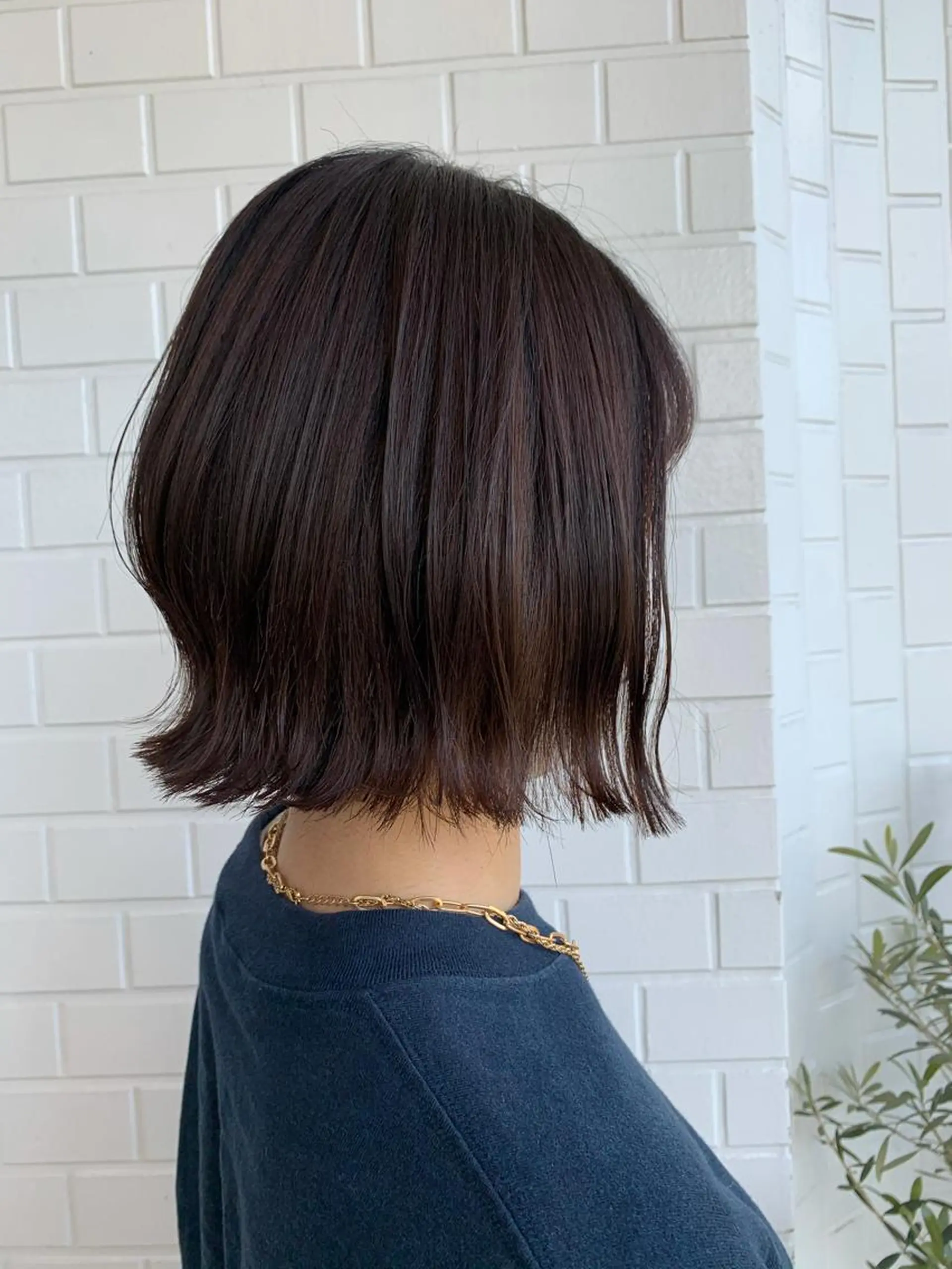 ショート ボブ カット ヘアカラー 井上 亜海のヘアスタイル