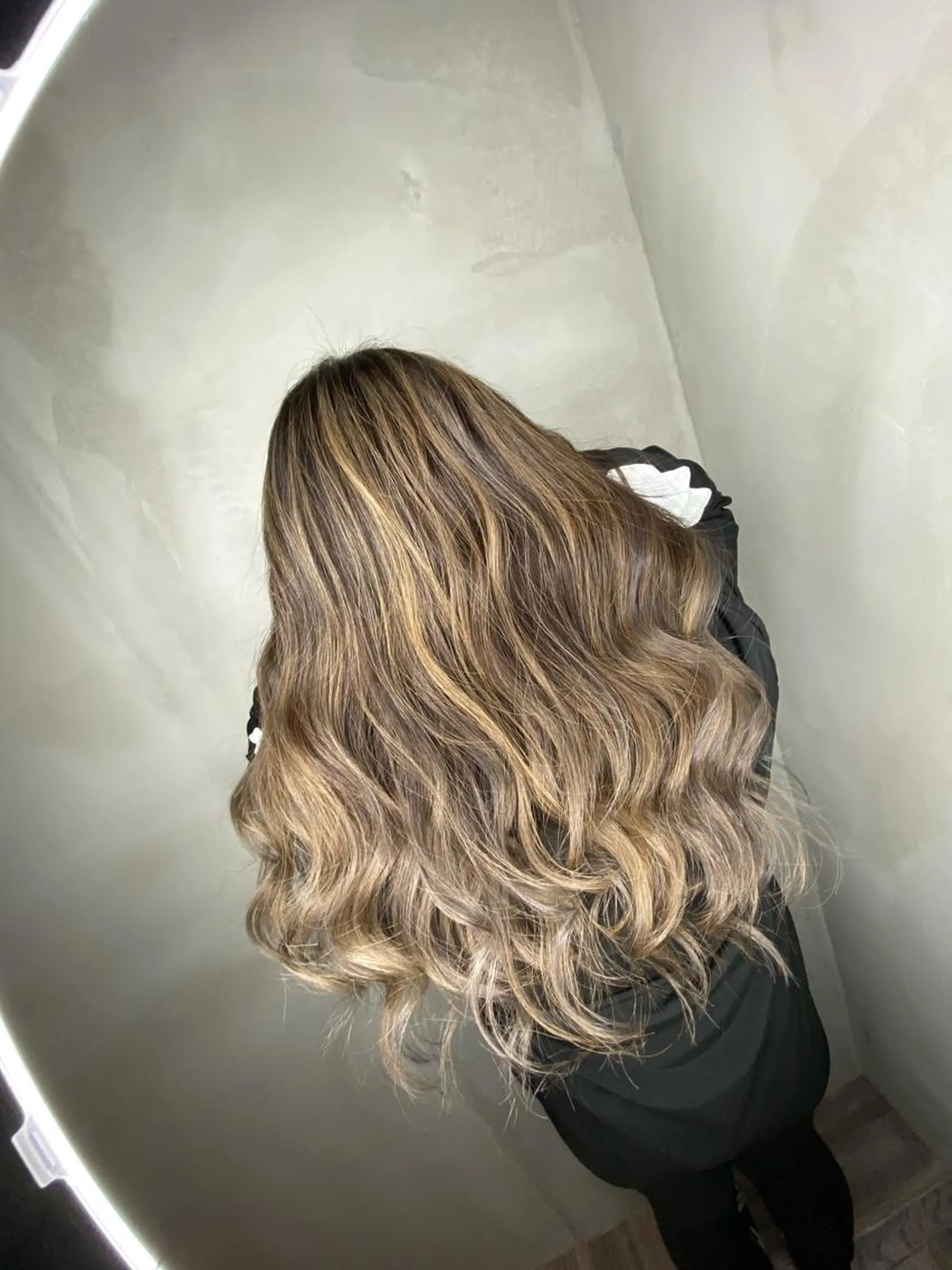 ロング カラー ヘアアレンジ Belle hair Design青野大貴のヘアスタイル