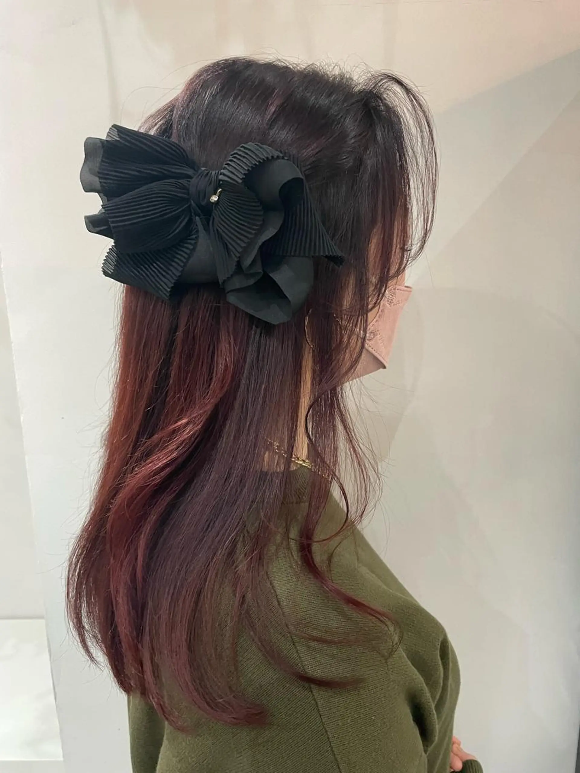 セミロング カット ヘアカラー パーマ LITTLE _KATOのヘアスタイル