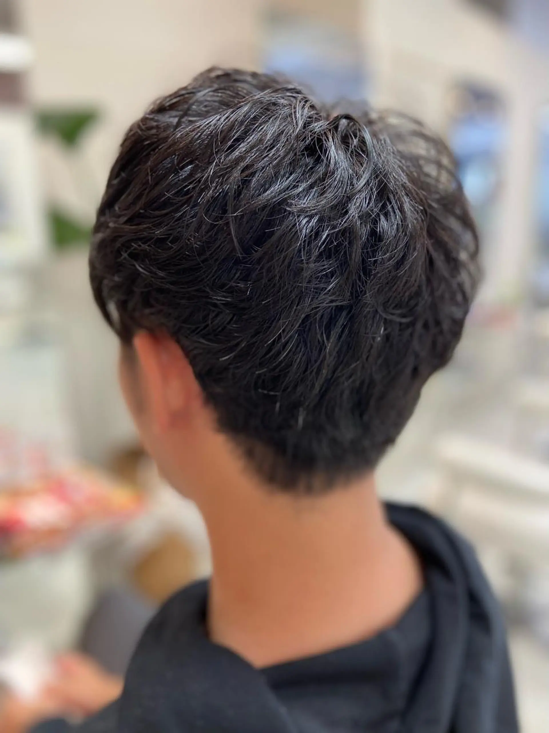 パーマ メンズ メンズパーマ カット パーマ 菊地 美憂のヘアスタイル