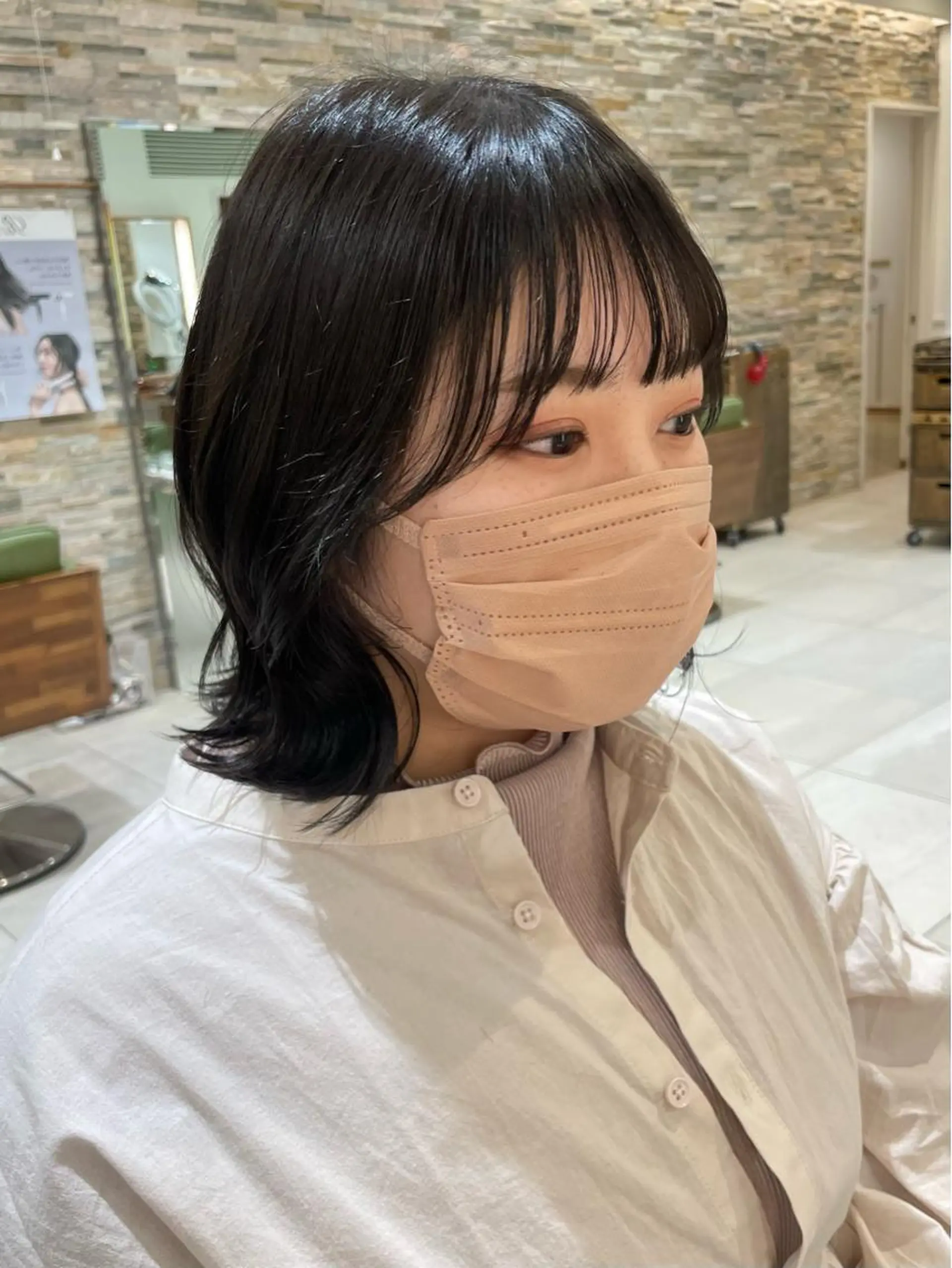 ミディアム 石渡このみ 🍊レイヤーカットのヘアスタイル