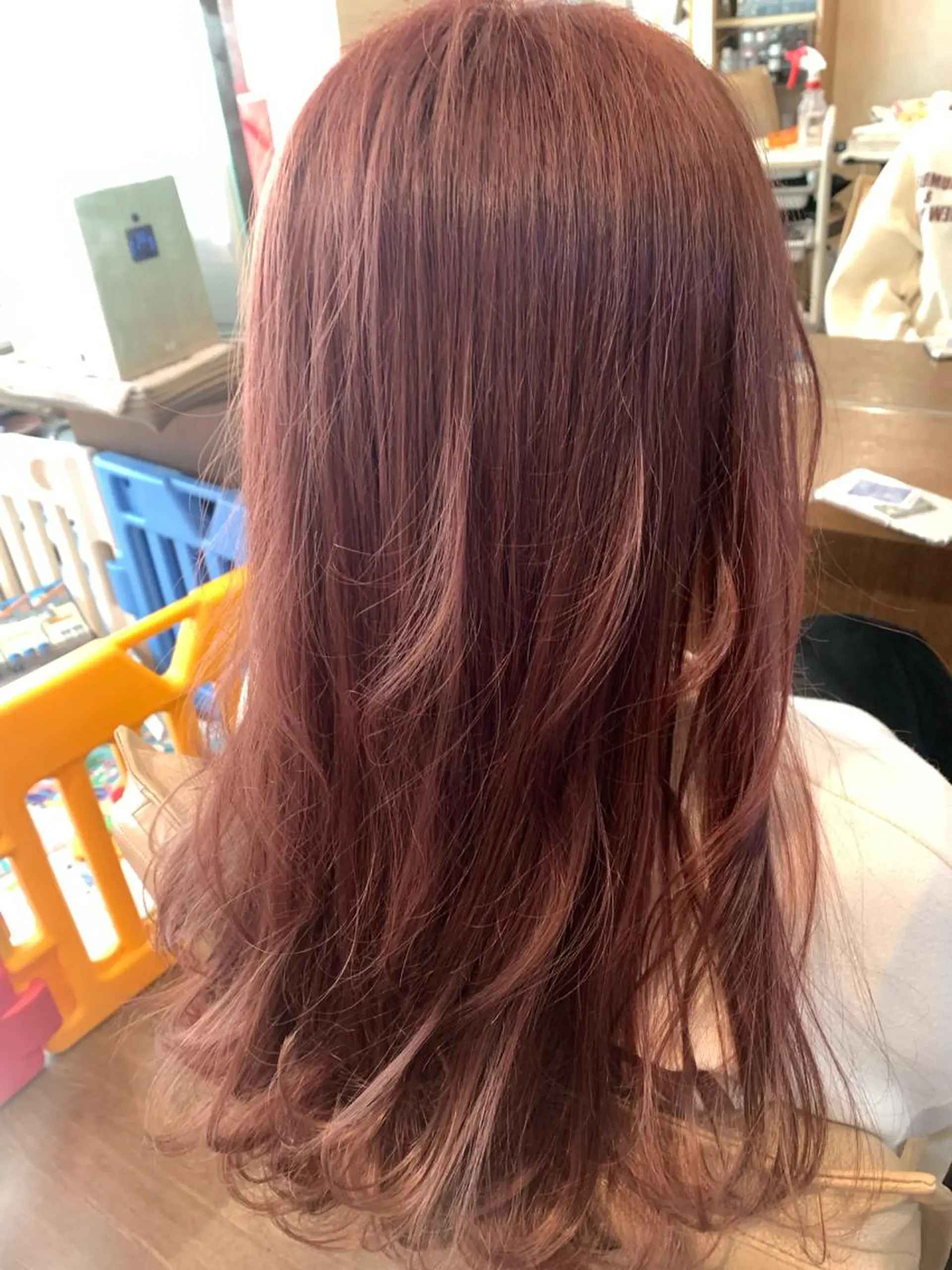 ロング カラー coupe ciseauxのヘアスタイル