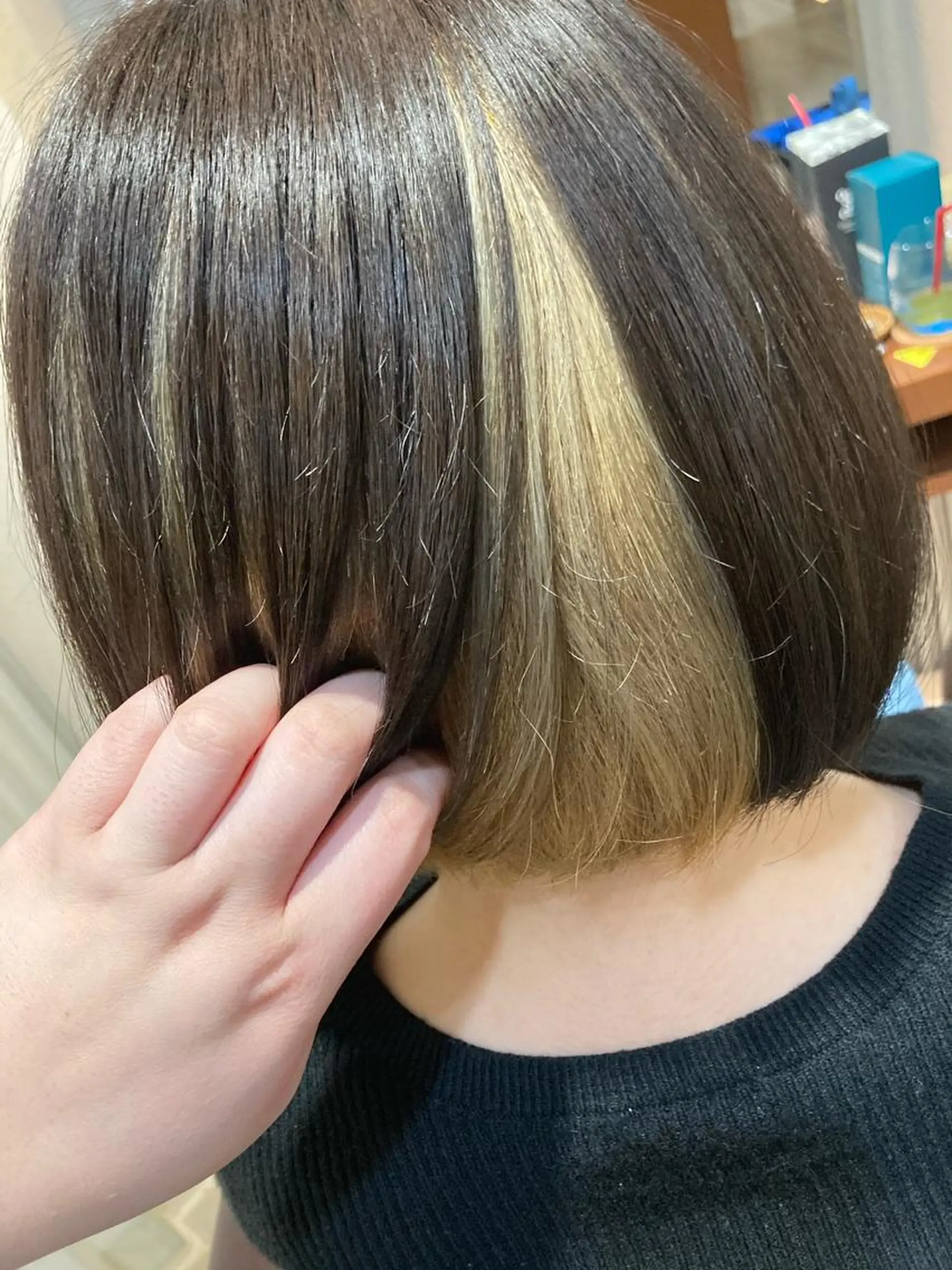 ショート カラー 髪質改善/透明感 カラー/内藤有須加のヘアスタイル