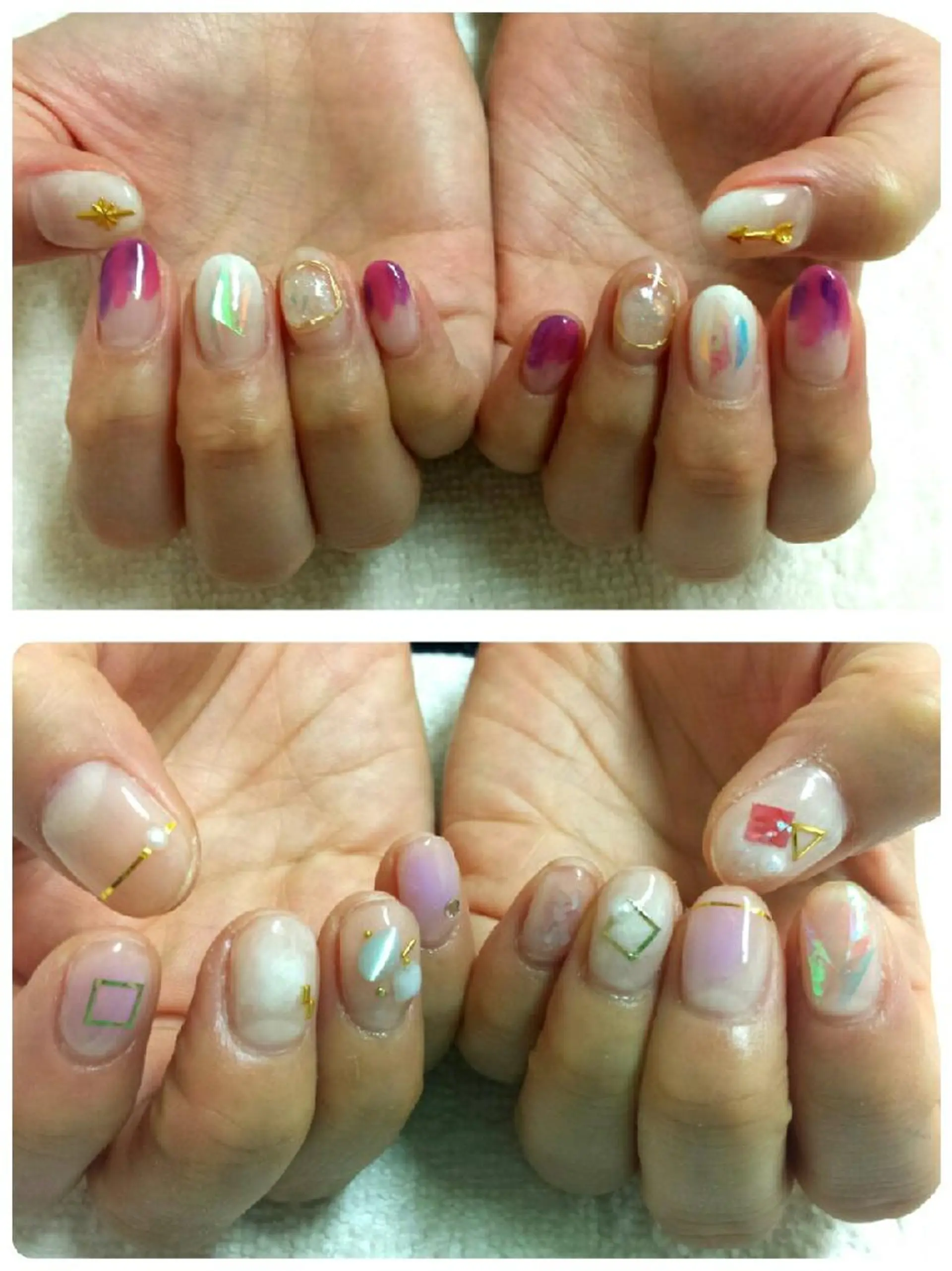 ネイル 河野ちえ (雑誌掲載サロン)のネイルデザイン