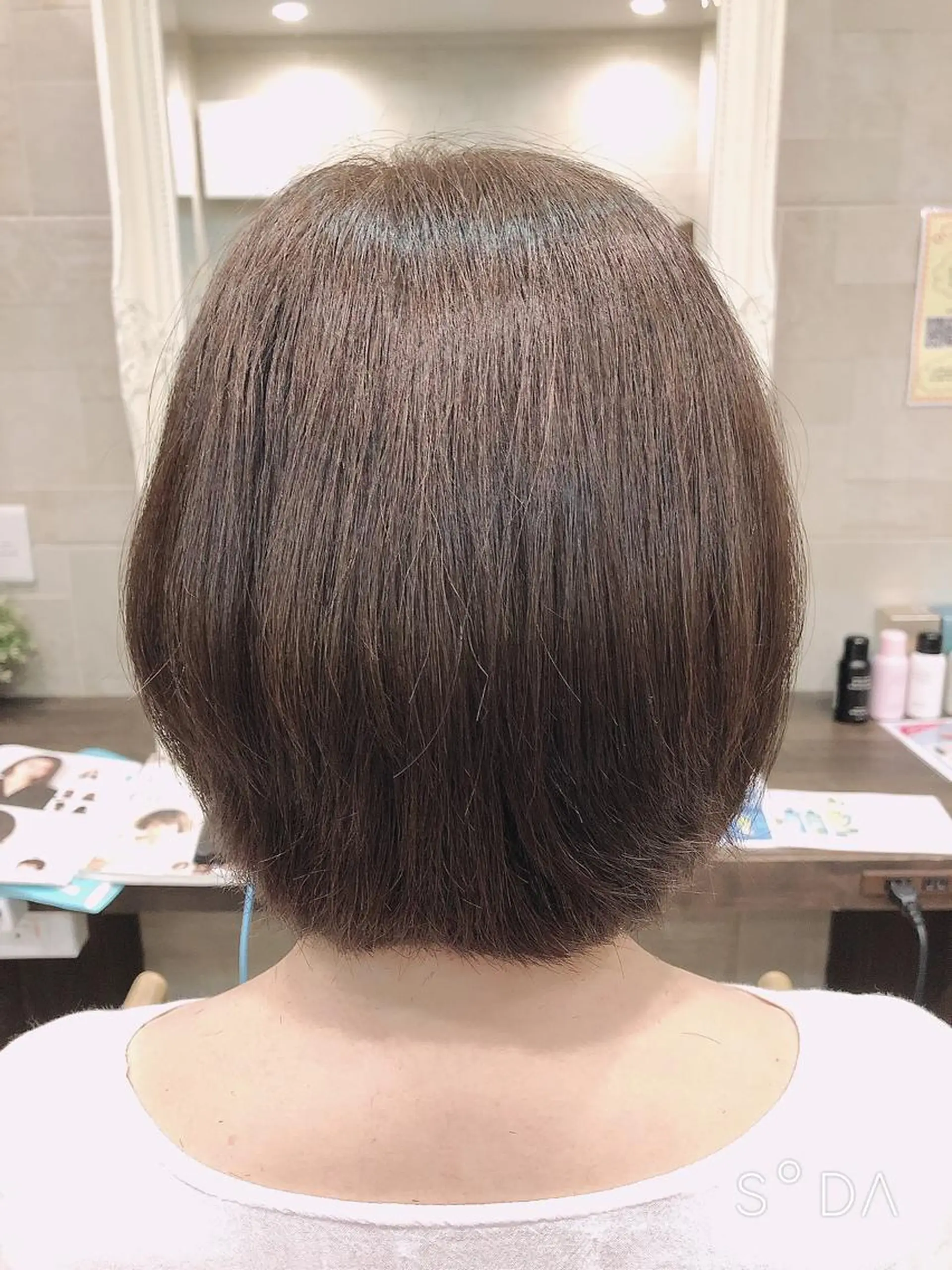 ミディアム 髪質改善 カラーJILLのヘアスタイル