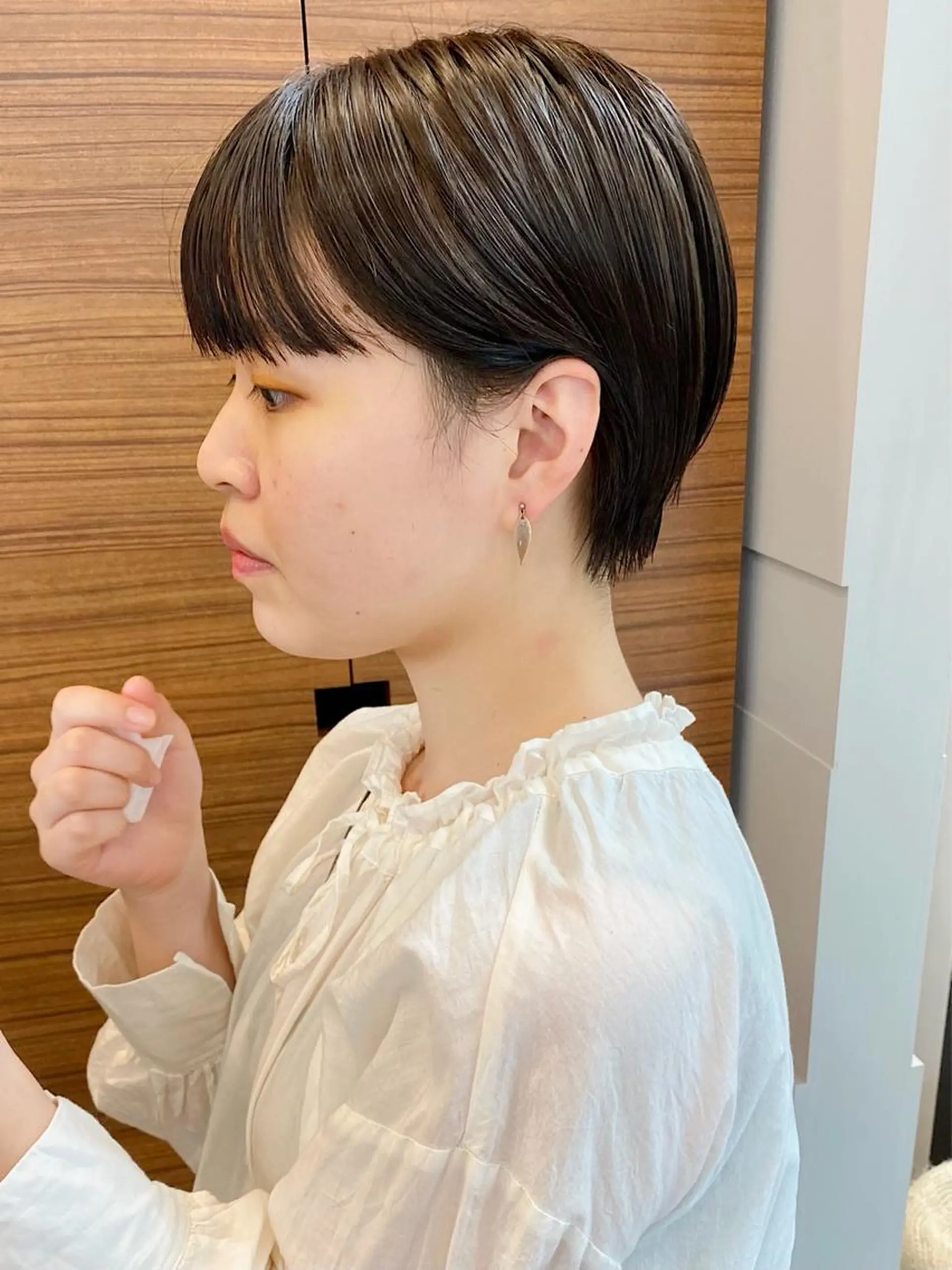 ショート ショートヘア カット momoka /ショート/ボブのヘアスタイル