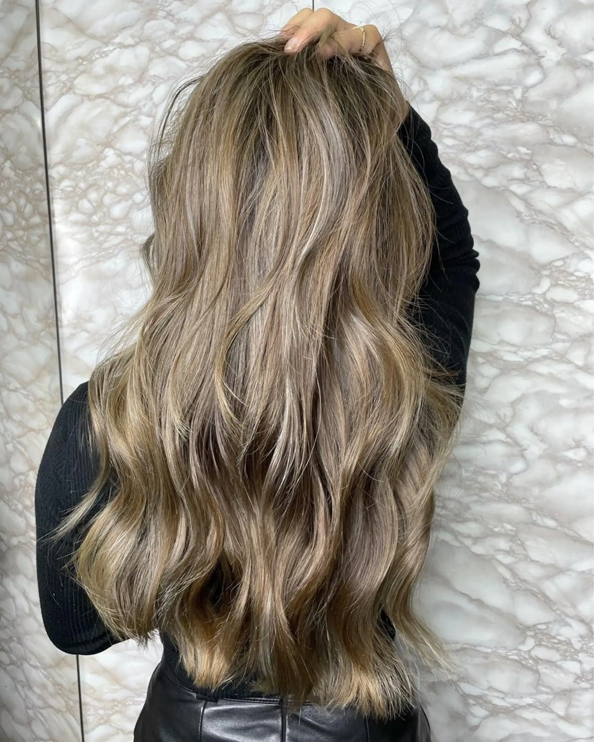 セミロング カラー カット ヘアカラー トリートメント 🌿ガクト 🌿艶髪透明感のヘアスタイル