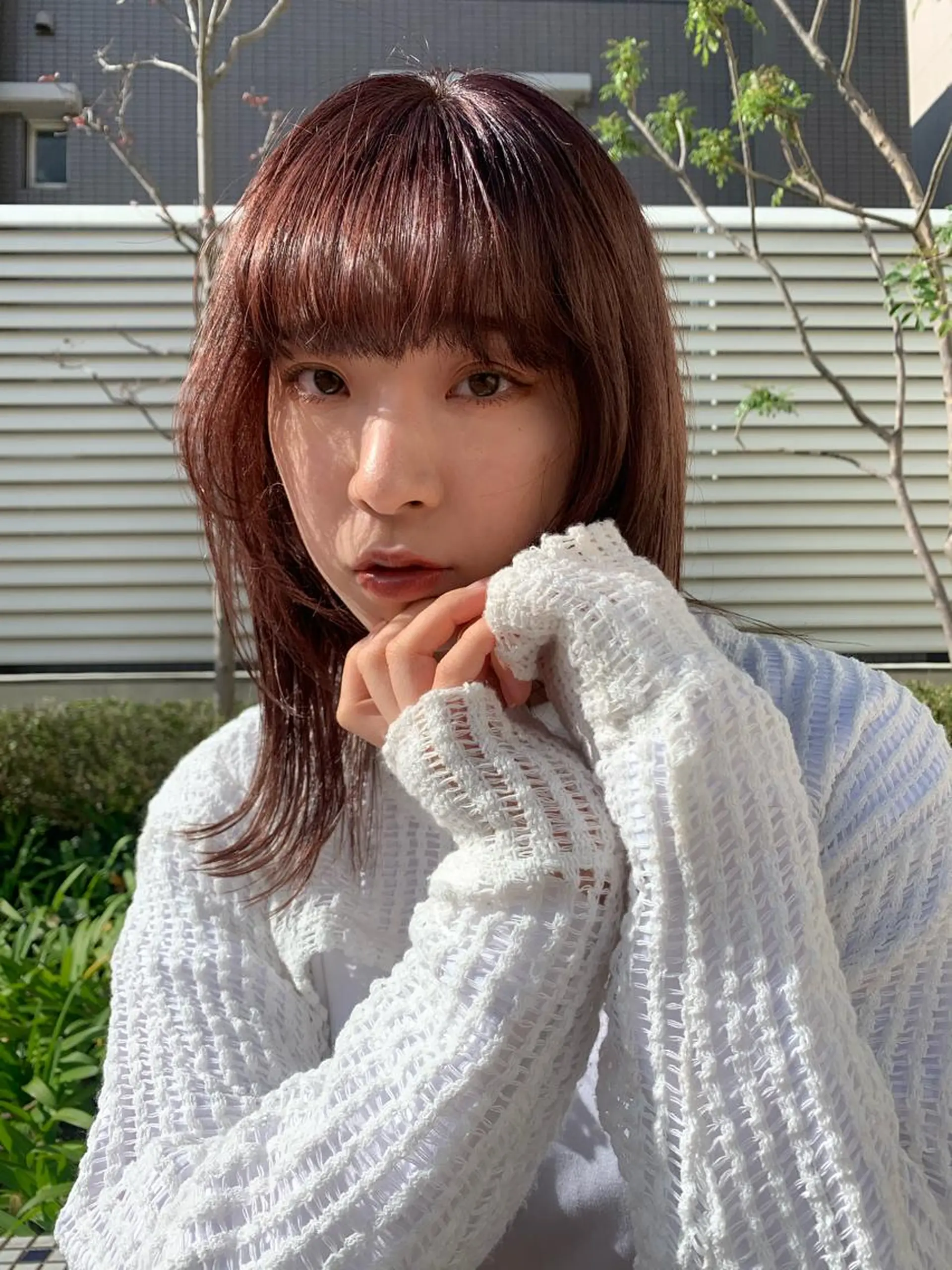 カラー ダブルカラー ヘアカラー MARU レイヤー/パーマのヘアスタイル