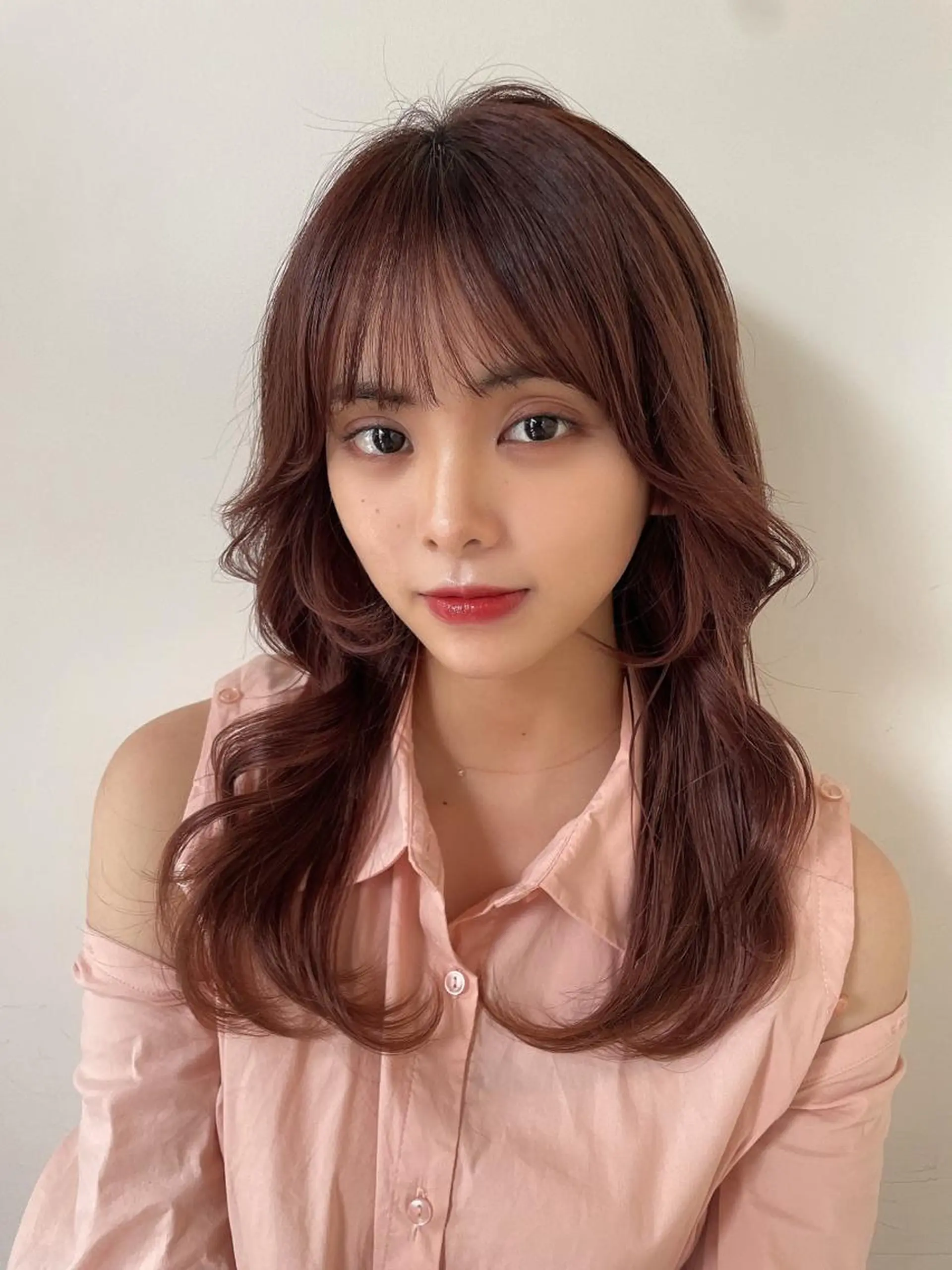 ミディアム くびれヘア ❤️ショートカット ・顔周りカット❤️のヘアスタイル