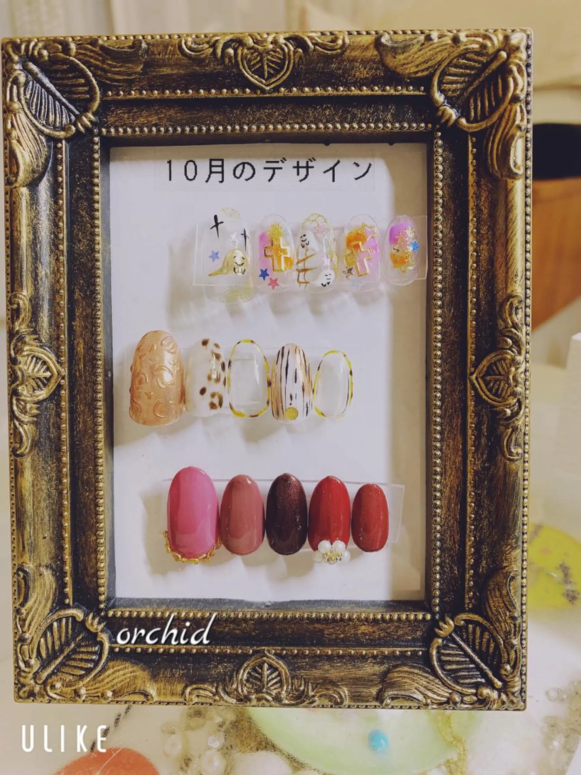 ネイル orchid ♡オーキッドのネイルデザイン