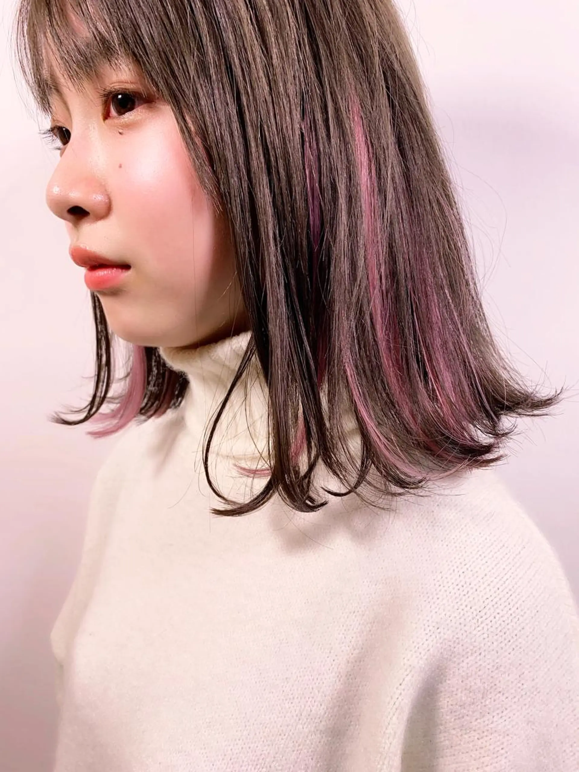 ミディアム カラー tension 【テンション】のヘアスタイル