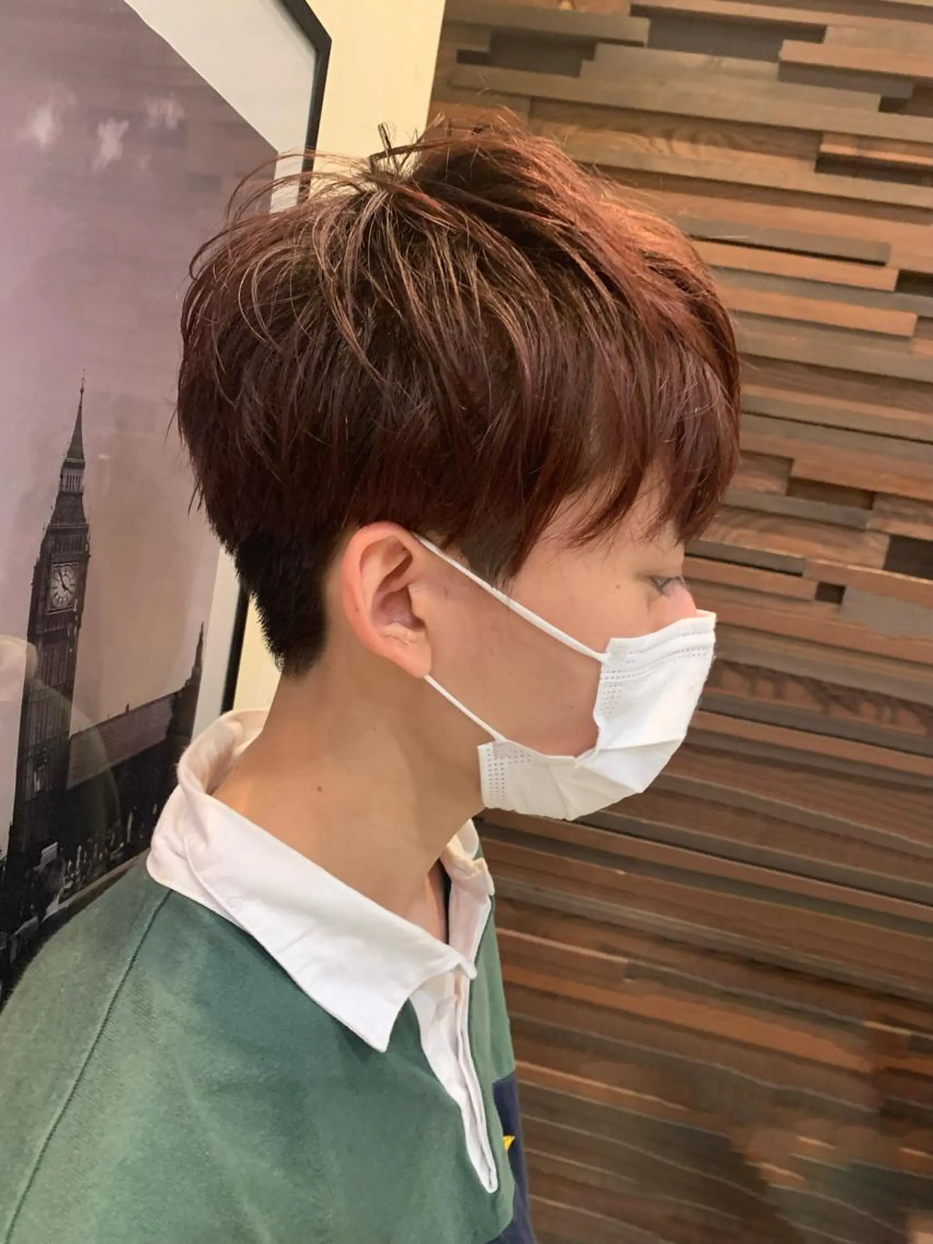 メンズ マッシュ ツーブロック eyesburg W/est所属・ショート 村上のヘアスタイル