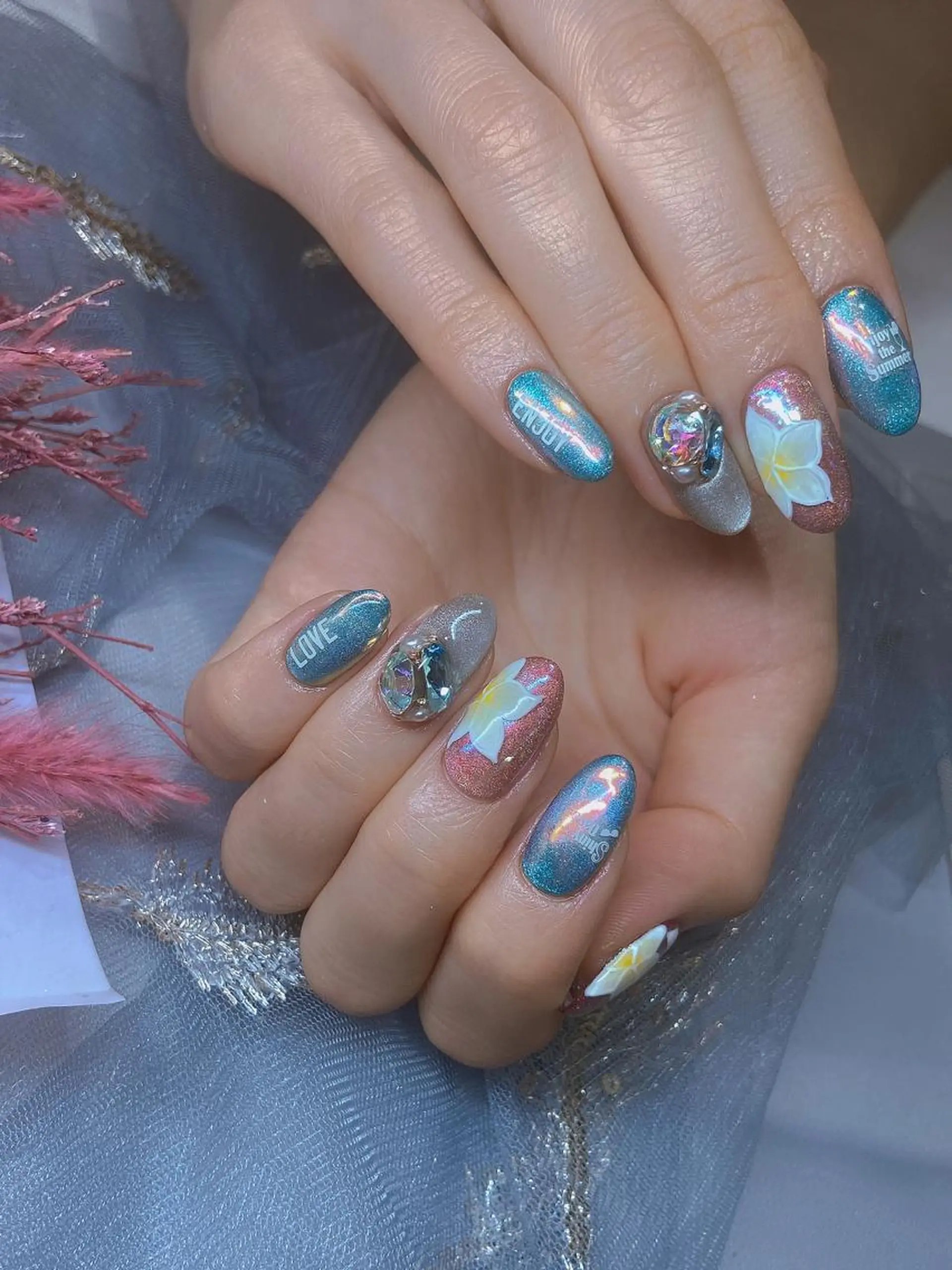 ネイル 長さだし専門店 M2　rikaのネイルデザイン