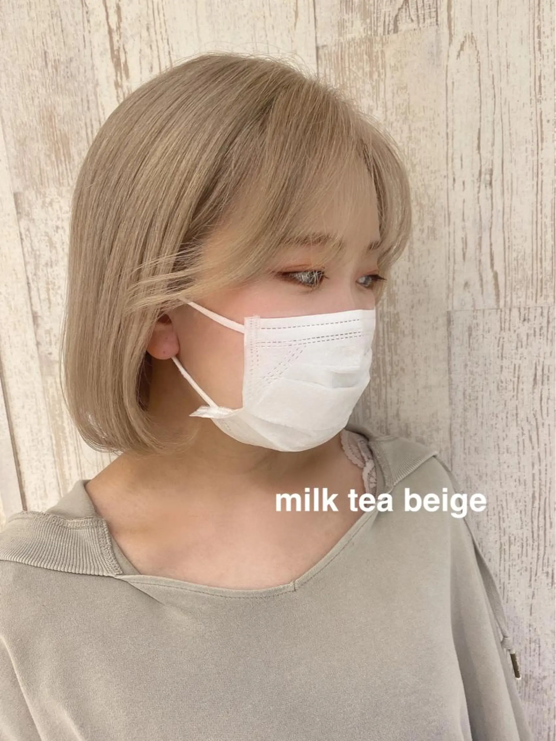 ショート カラー 韓・中華美女ヘア 🇰🇷×🇨🇳のヘアスタイル